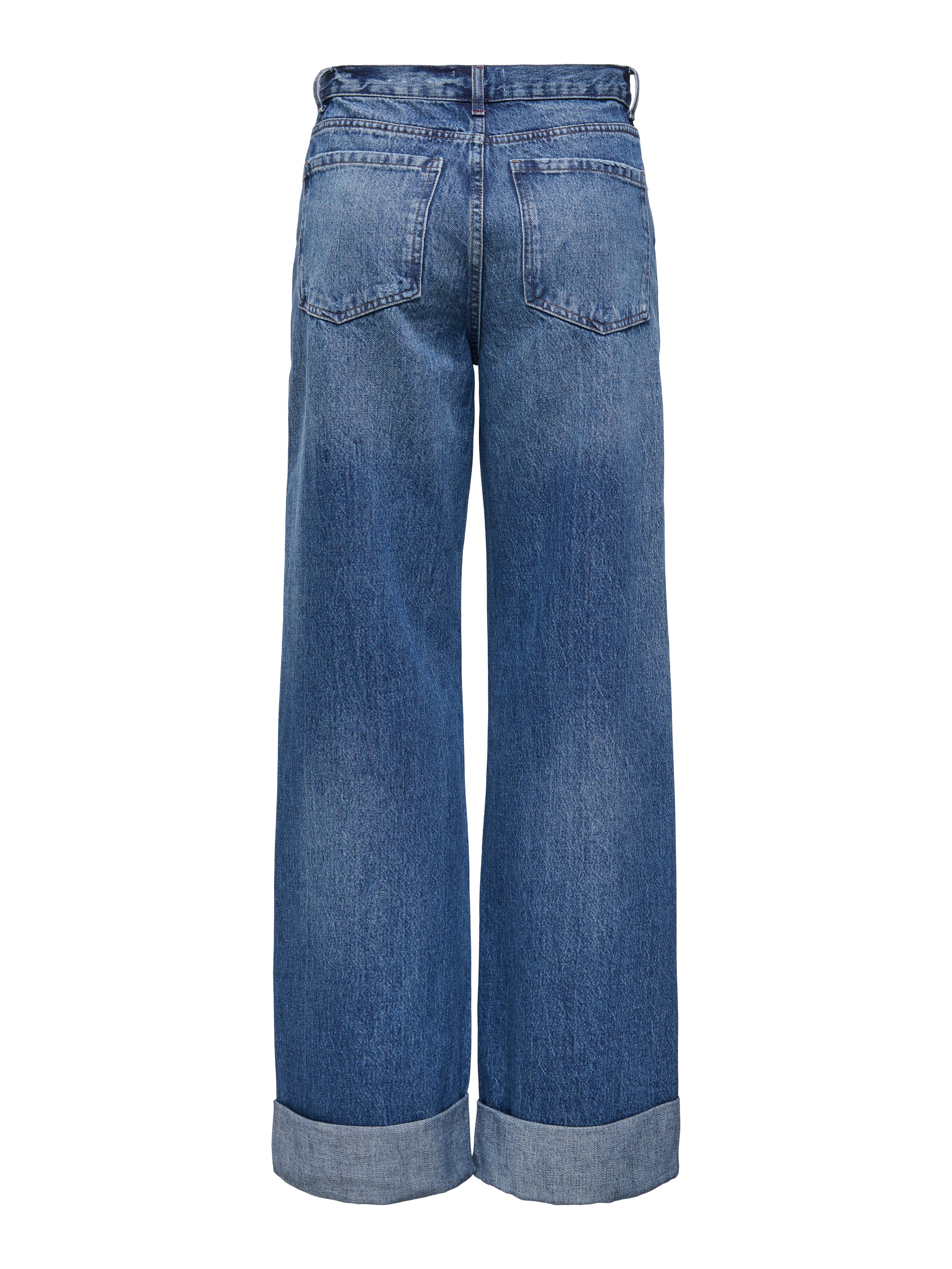 Thumbnail - Onlbroome Hohe Taille Weiter Beinschnitt Jeans