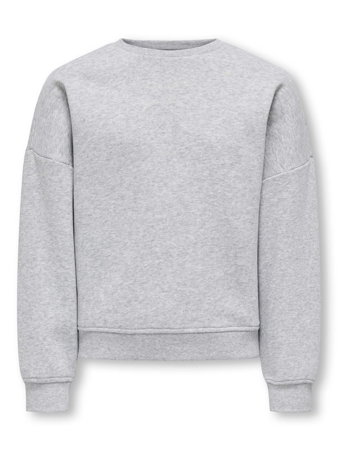 ONLY KOGSWEAT Sweatshirt -Light Grey Melange - 15357233