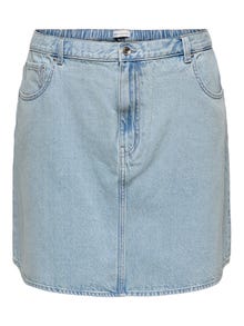 ONLY Vormikas Lühike seelik -Light Blue Denim - 15357573