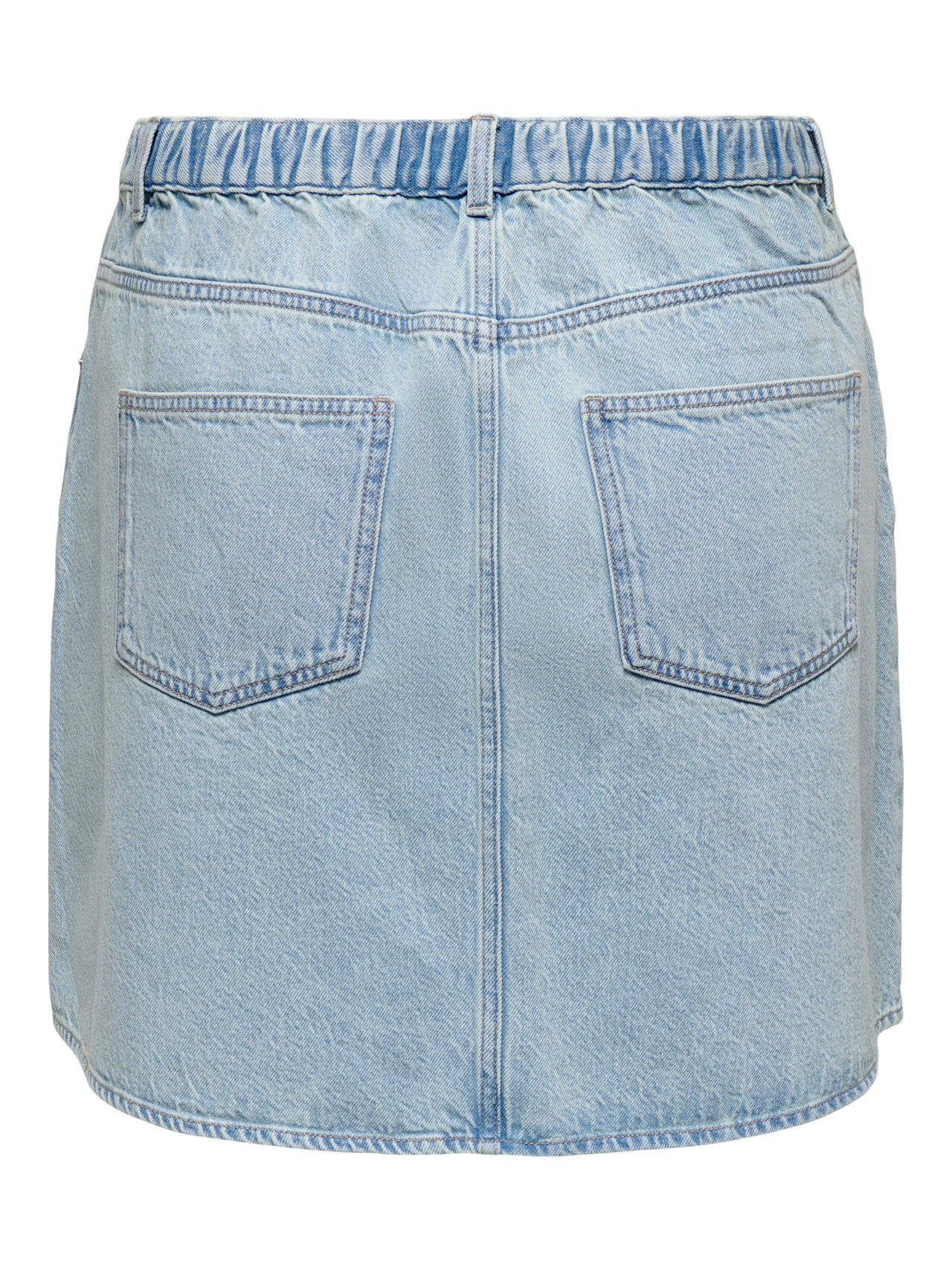 ONLY Vormikas Lühike seelik -Light Blue Denim - 15357573