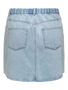 ONLY Vormikas Lühike seelik -Light Blue Denim - 15357573