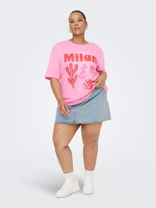 ONLY Vormikas Lühike seelik -Light Blue Denim - 15357573