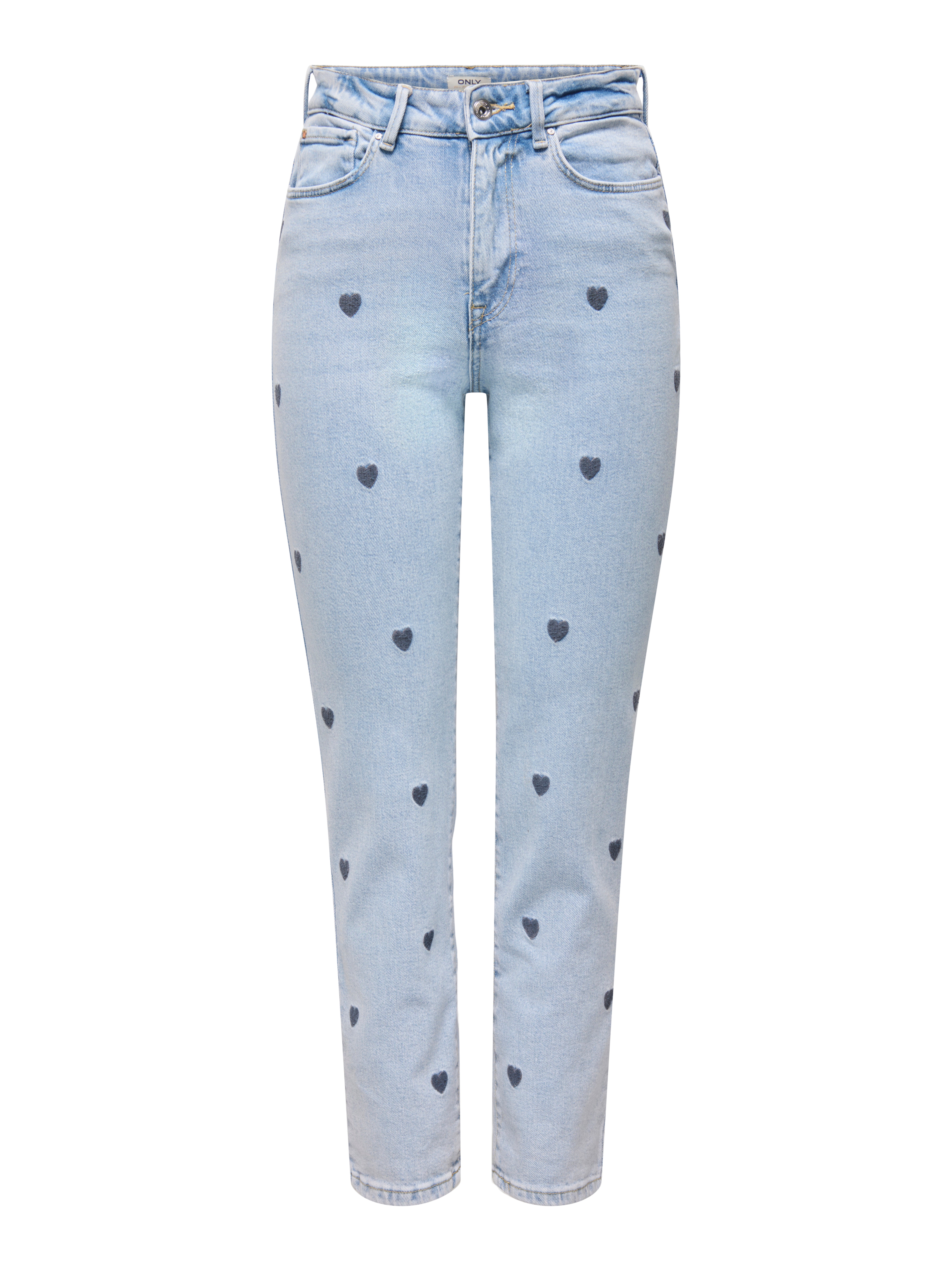Thumbnail - Onlemily Hohe Taille Gerade Geschnitten Jeans