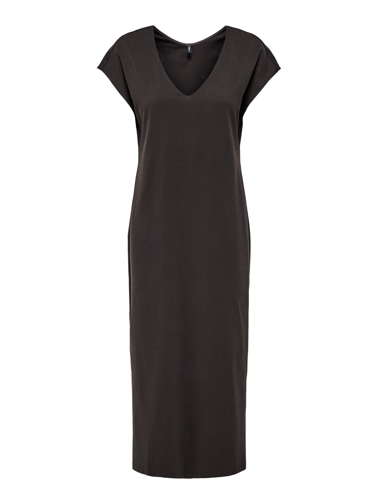 ONLY Tavapärane lõige Polo Lühike kleit -Chocolate Torte - 15357675