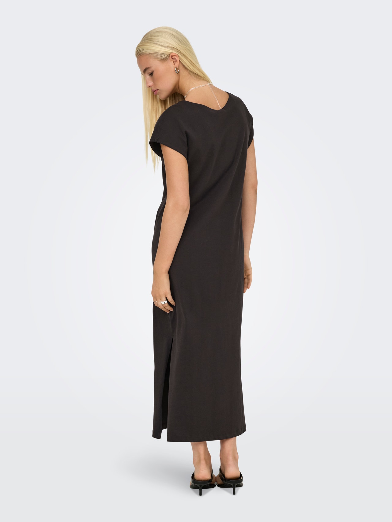 ONLY Tavapärane lõige Polo Lühike kleit -Chocolate Torte - 15357675