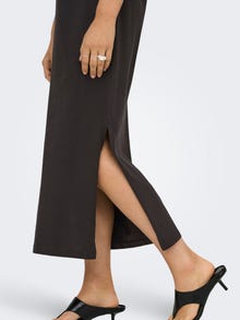 ONLY Tavapärane lõige Polo Lühike kleit -Chocolate Torte - 15357675