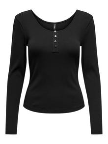 ONLY ONLSIMPLE Top -Black - 15357763