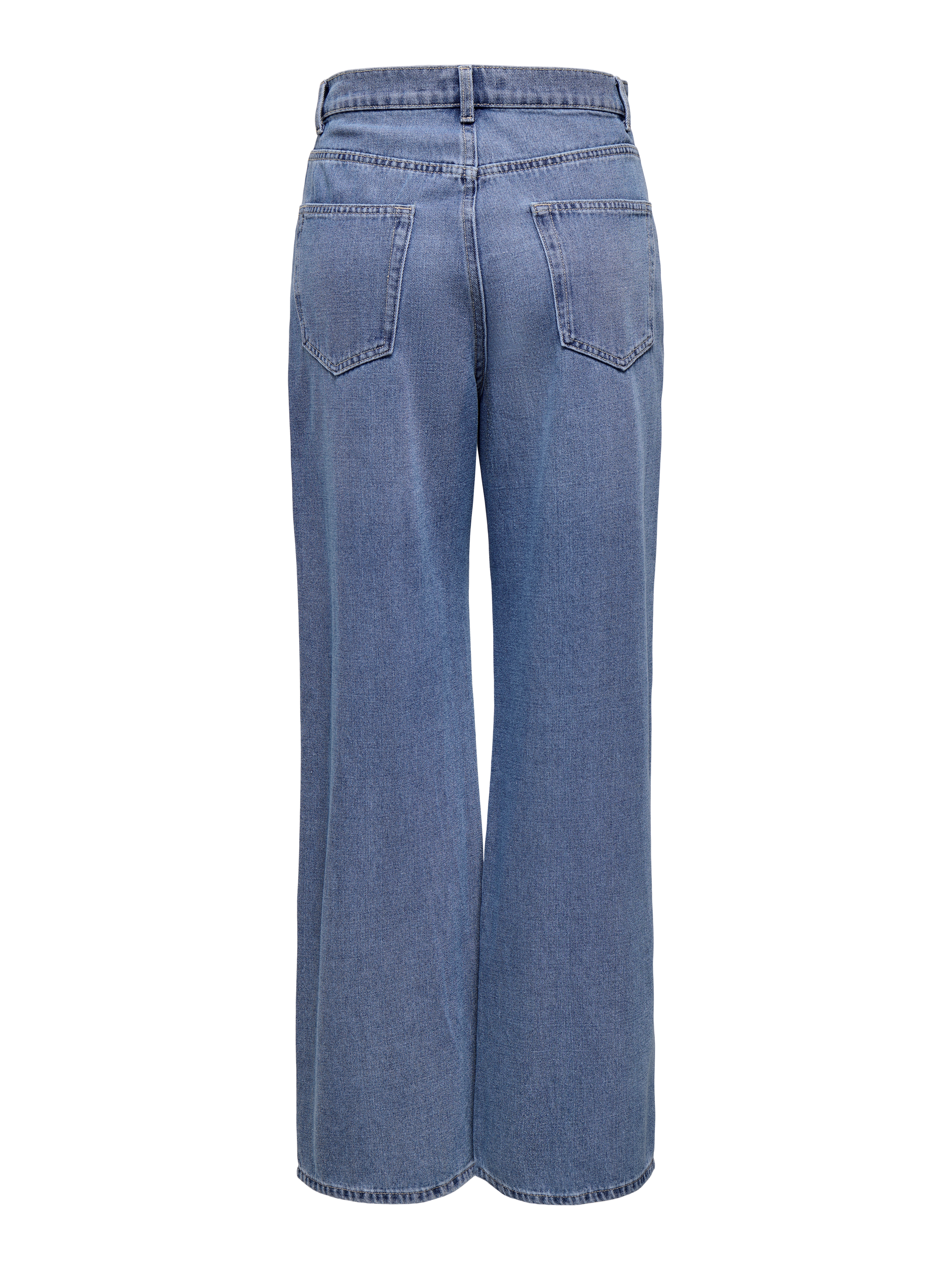 Thumbnail - Onlhope Hohe Taille Weiter Beinschnitt Jeans