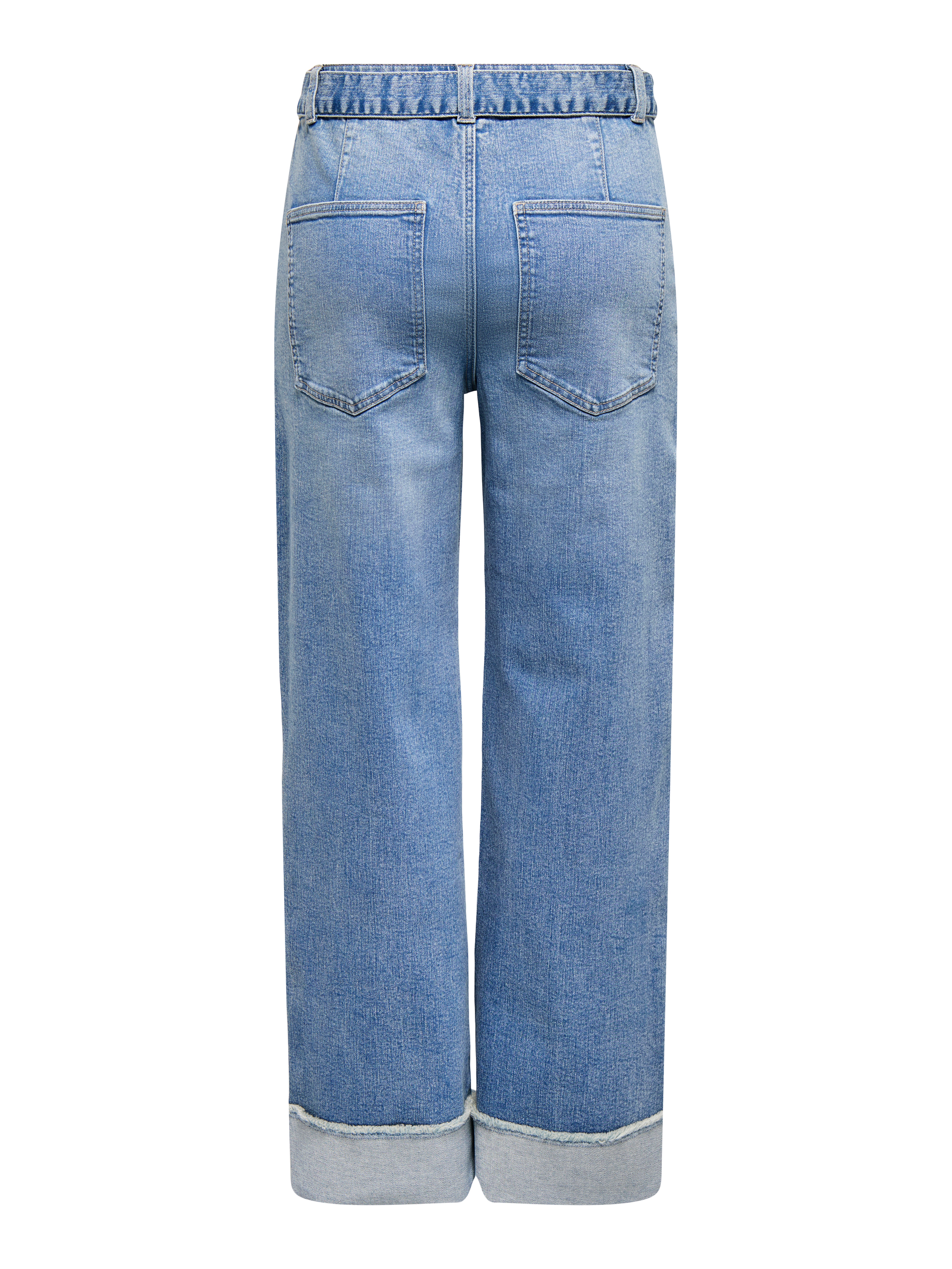 Thumbnail - Onlzaddie Hohe Taille Weiter Beinschnitt Jeans