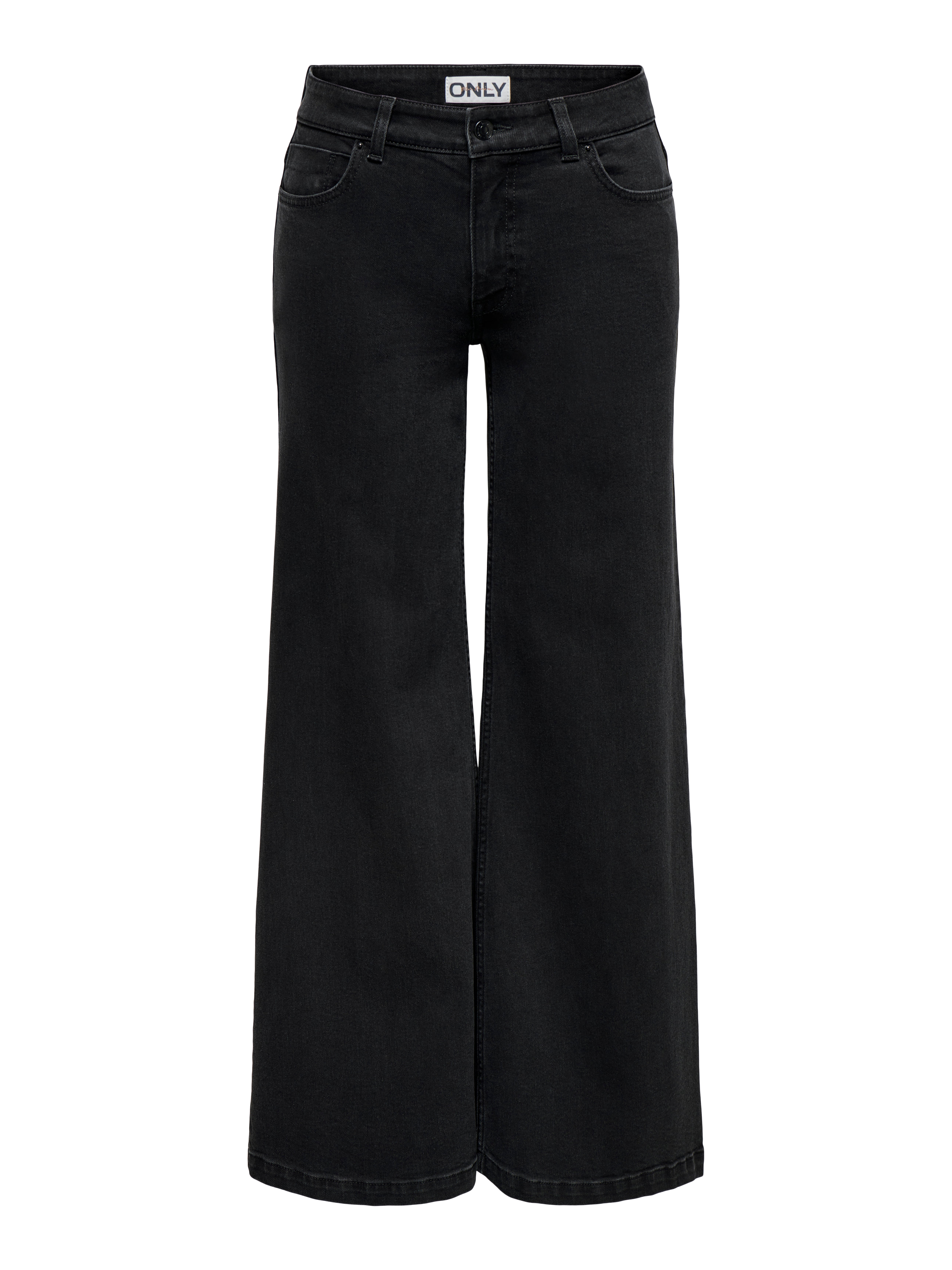 Thumbnail - Onlcalifornia Mittlere Taille Weiter Beinschnitt Jeans