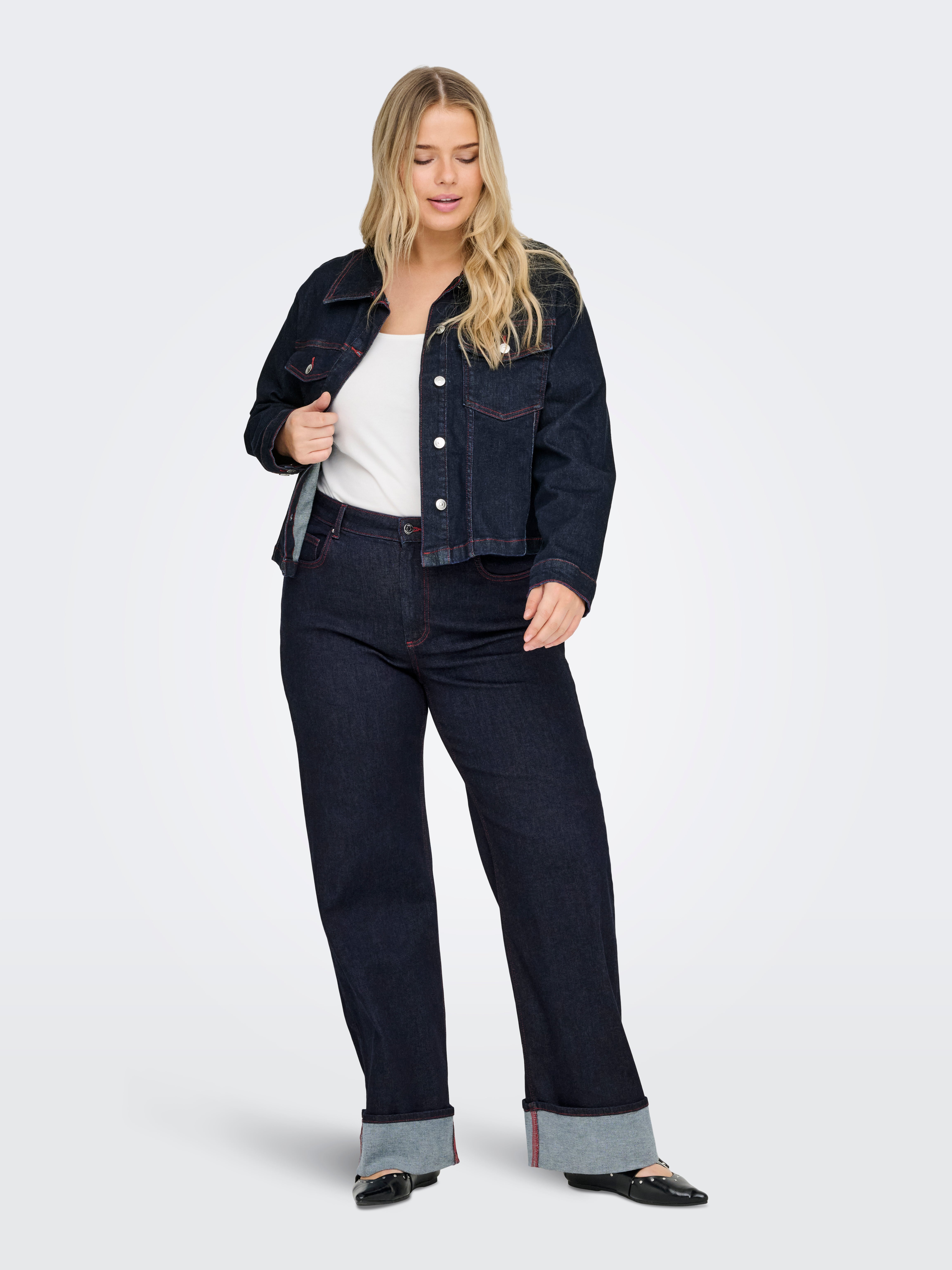 Thumbnail - Carwilly Weiter Beinschnitt Jeans