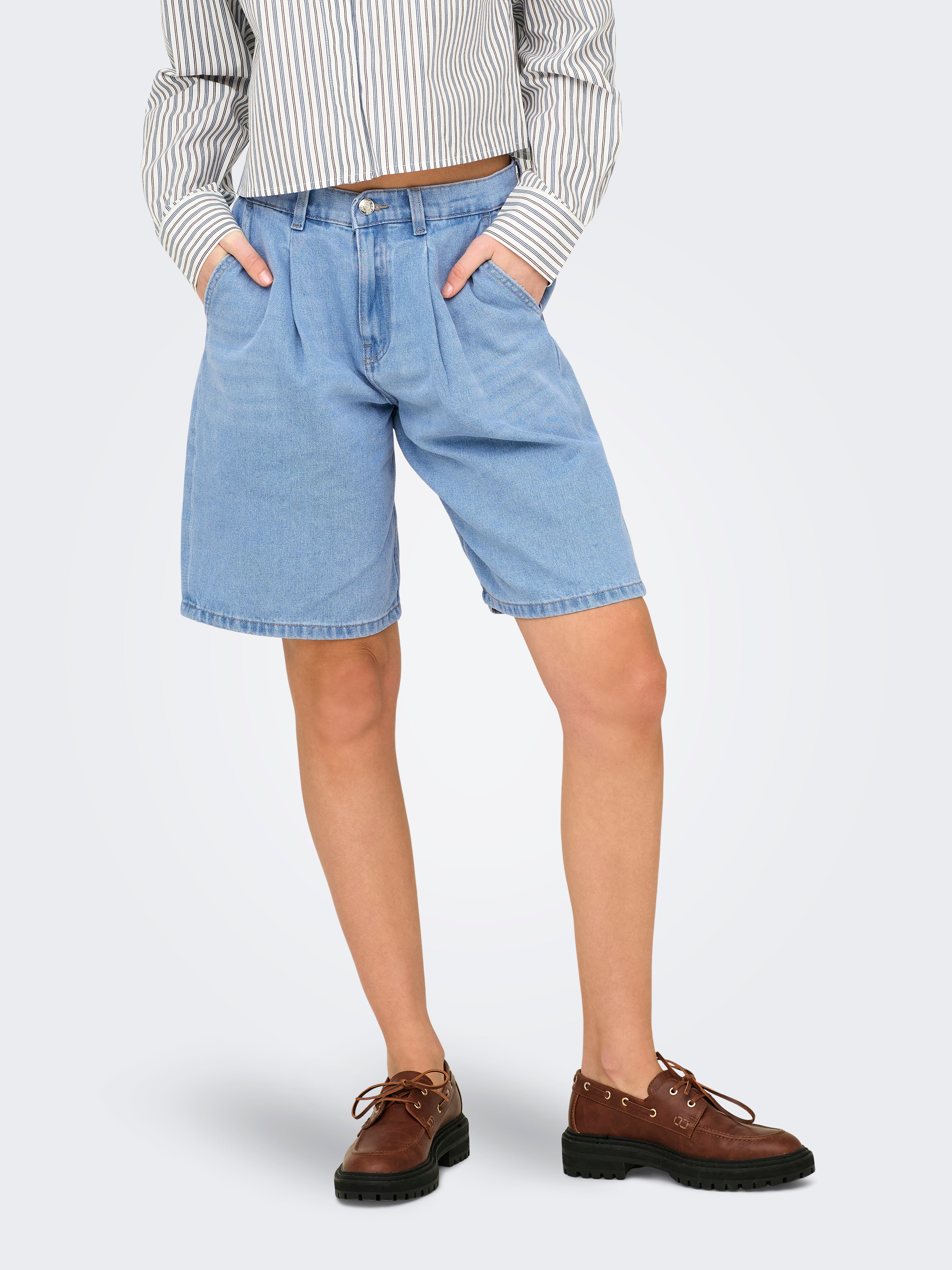 Onlivy Weiter Beinschnitt Jeans-shorts