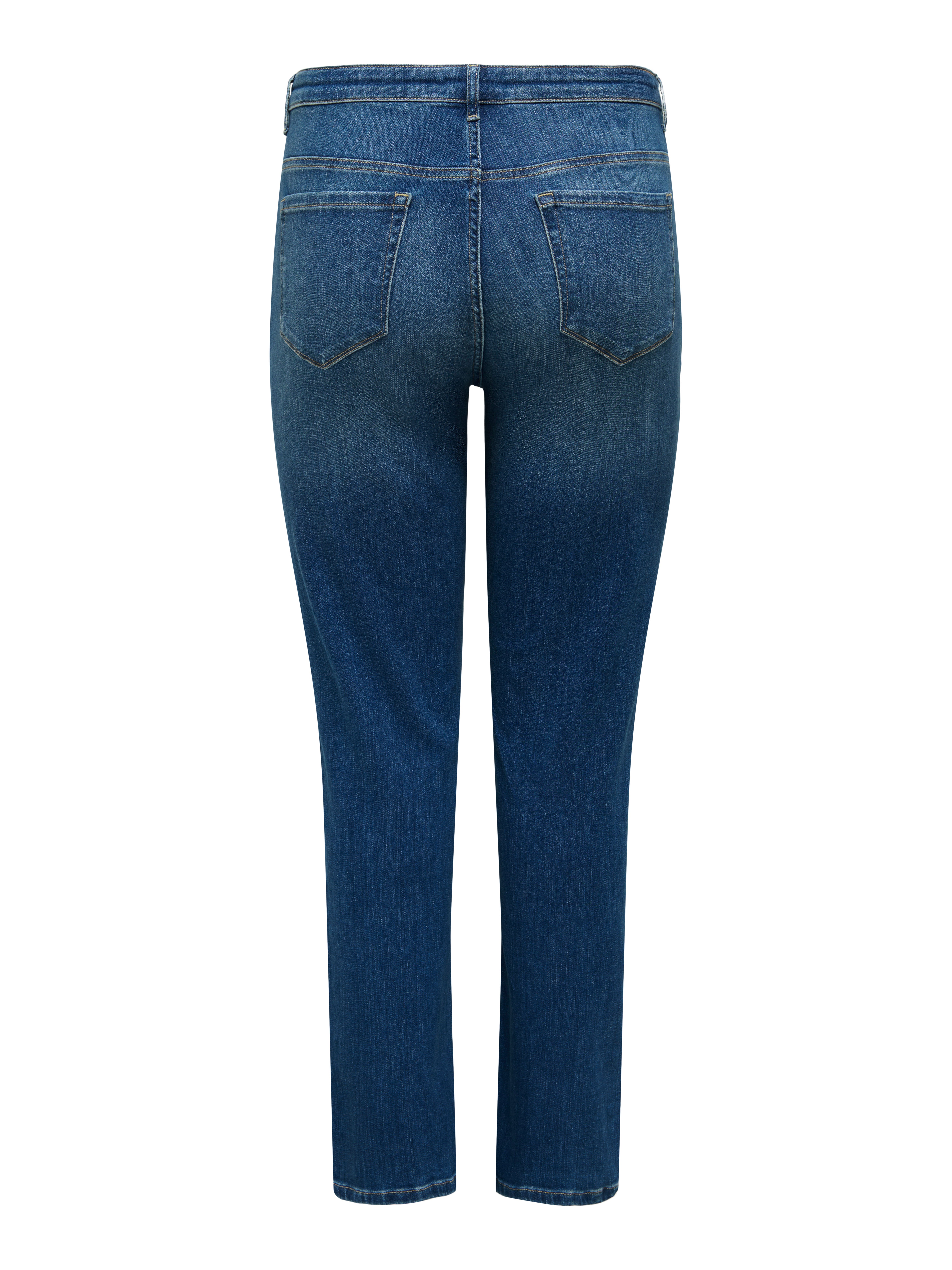 Thumbnail - Carsui Mittlere Taille Slim Fit Knöchellang Jeans