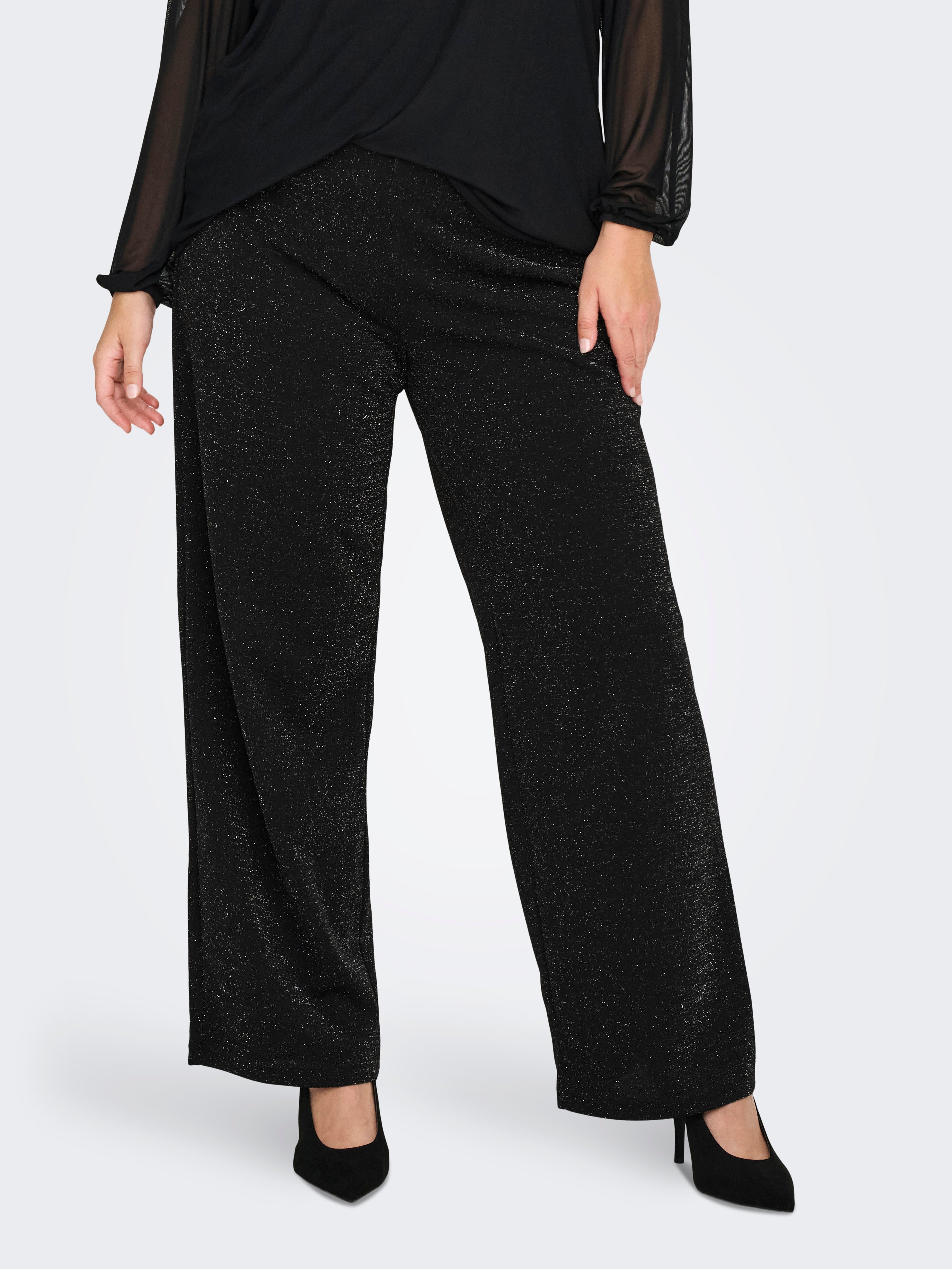 Caralya Weiter Beinschnitt Hose Mit Weitem Beinschnitt
