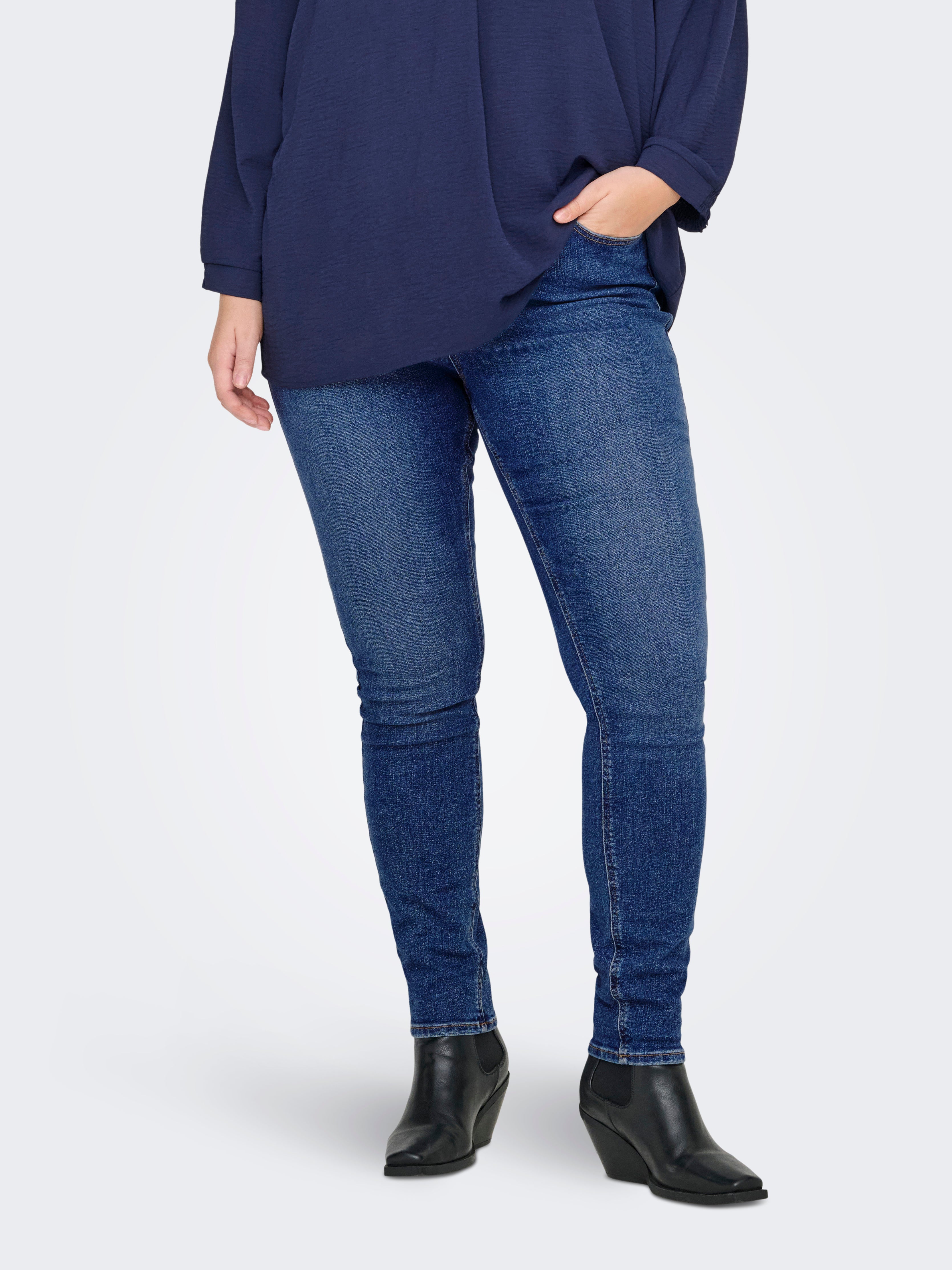 Carcruz Hohe Taille Skinny Fit Jeans