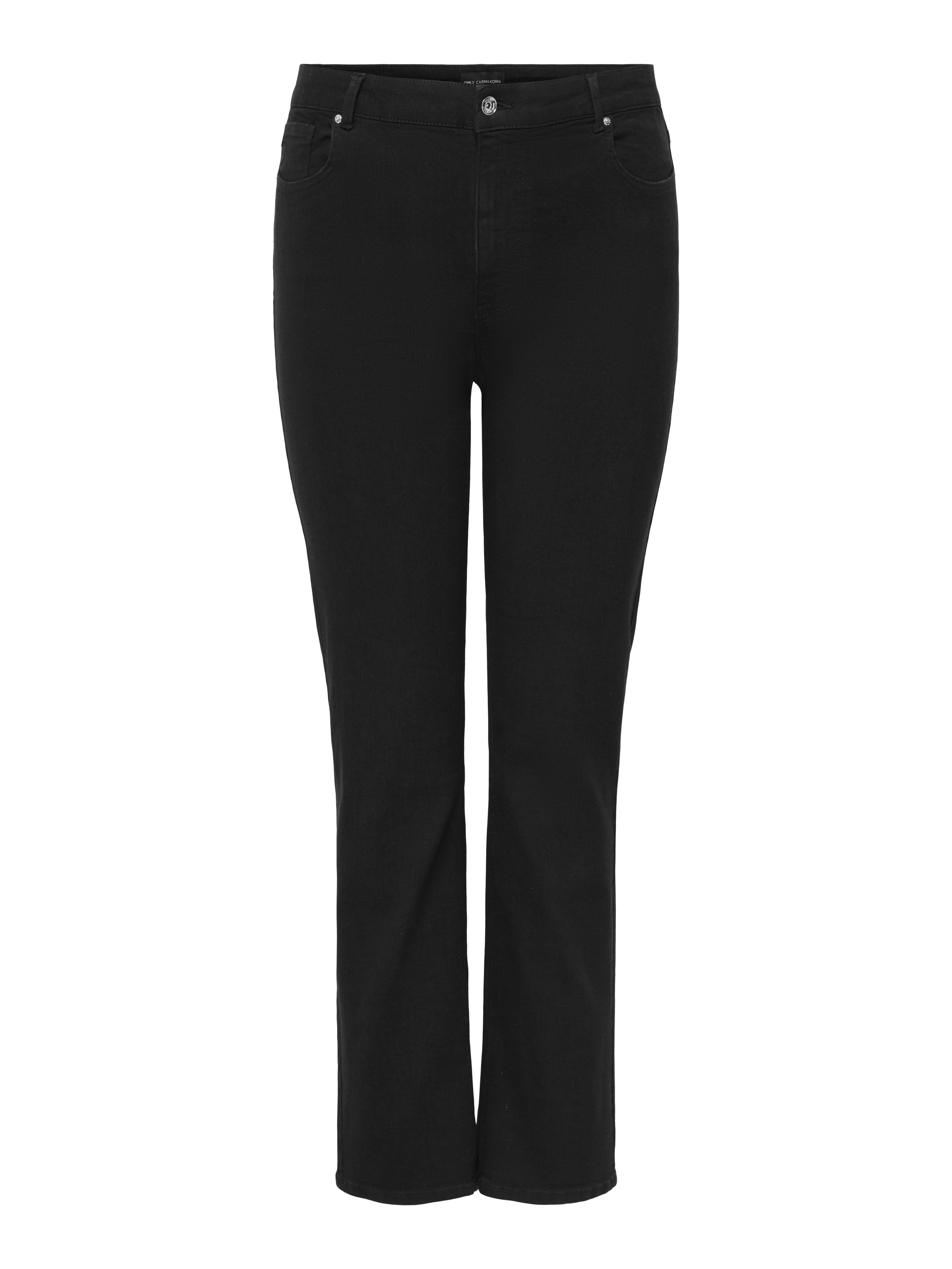 Thumbnail - Carcruz Hohe Taille Straight Fit Jeans