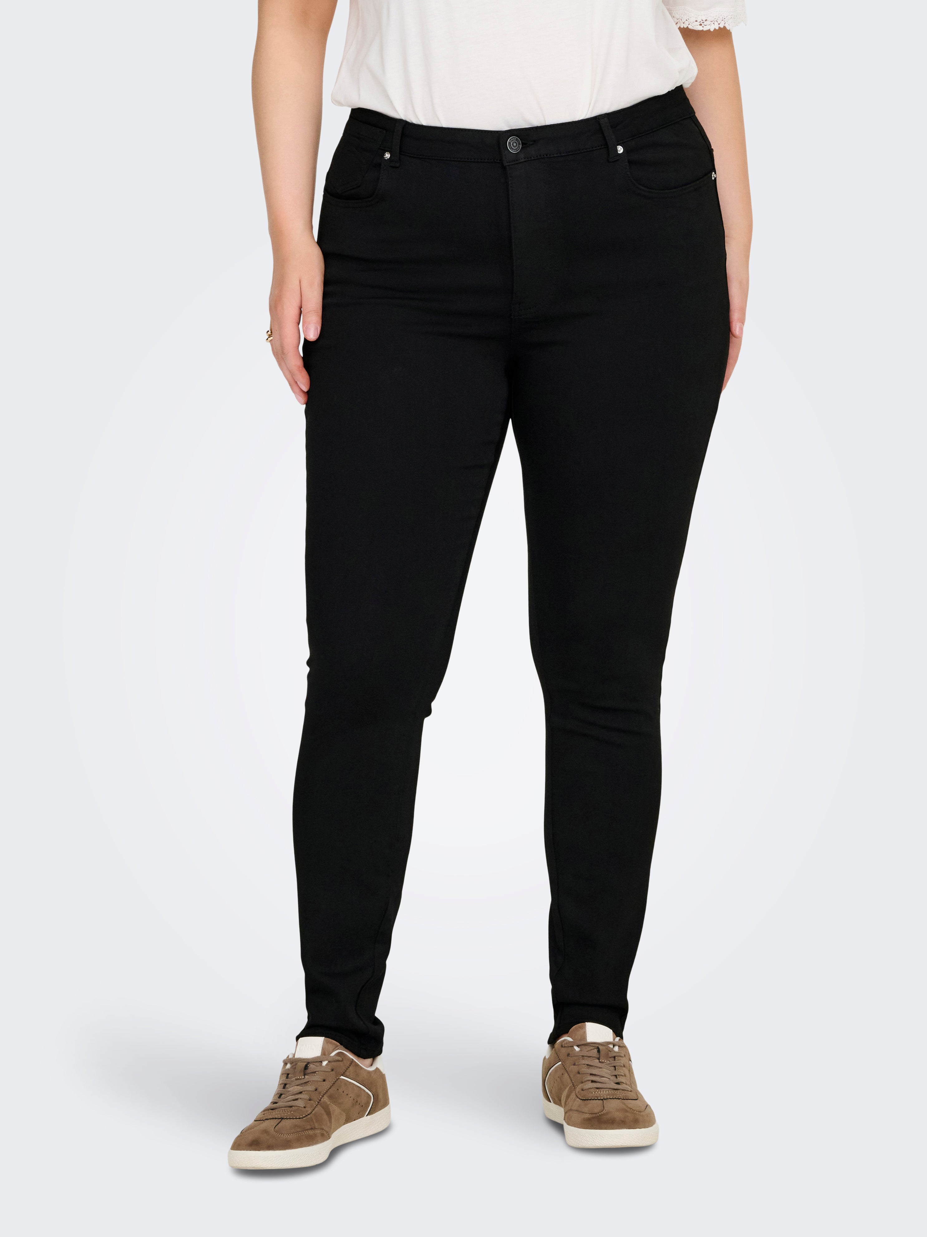 Carjackson Mittlere Taille Skinny Fit Jeans