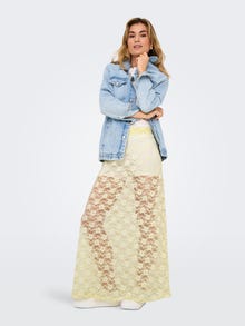 ONLY ONLJEN Dlouhá sukně -French Vanilla - 15358221