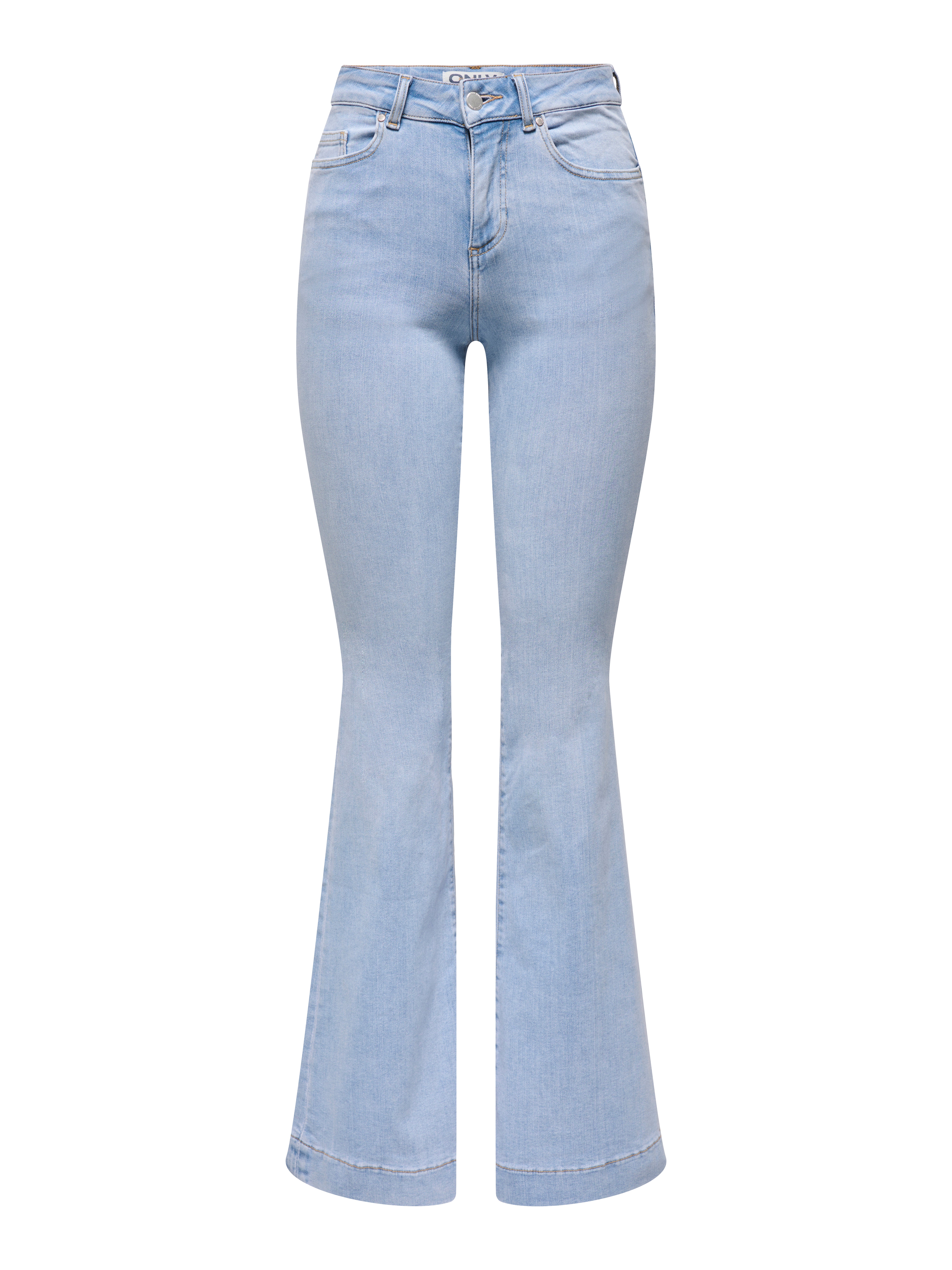 Thumbnail - Onlblush Mittlere Taille Retro-fit, Ausgestellt Jeans