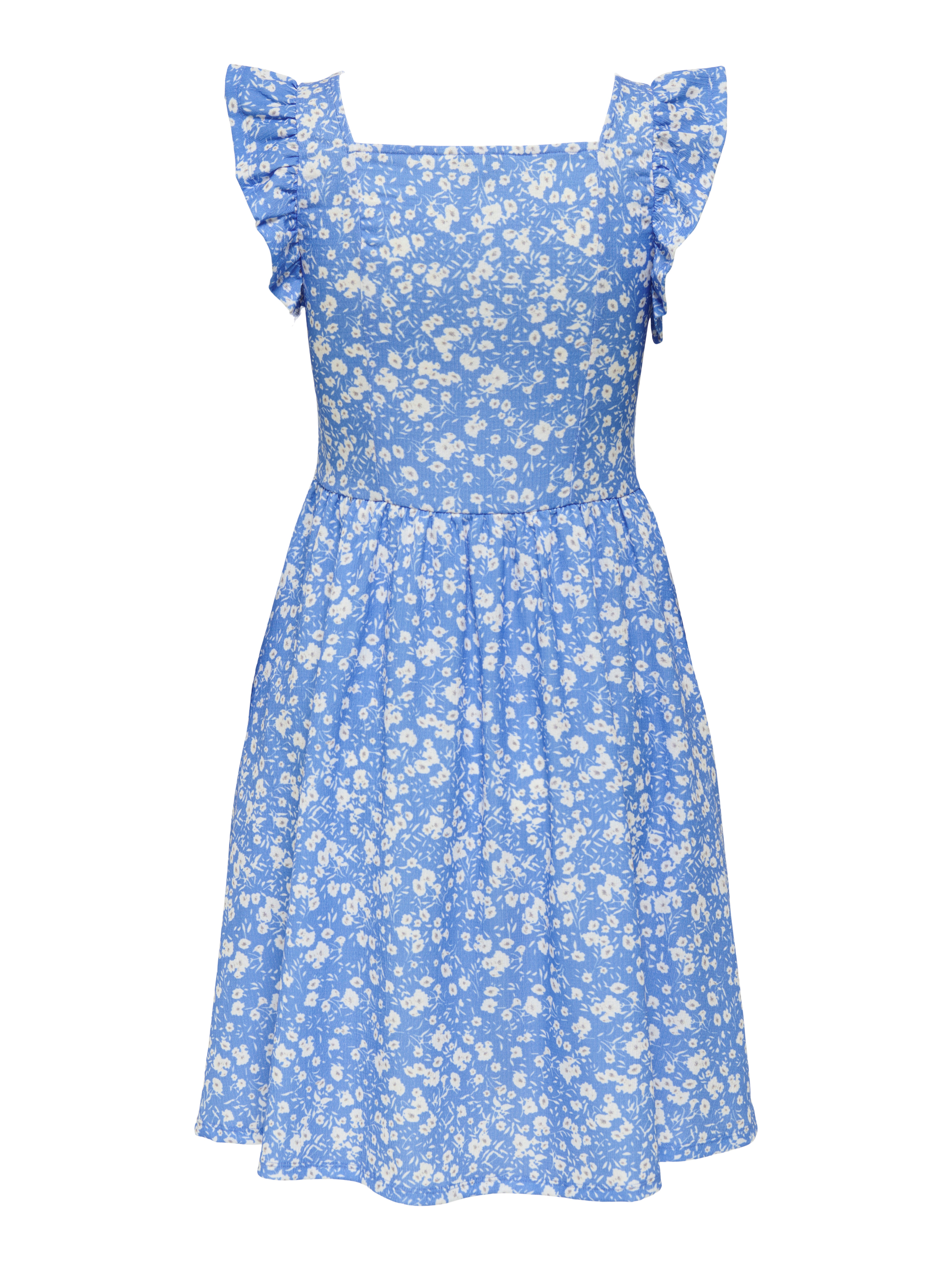 モード系　　only oneのプレタポルテ ONLSERINA Short dress | Light Blue | ONLY®