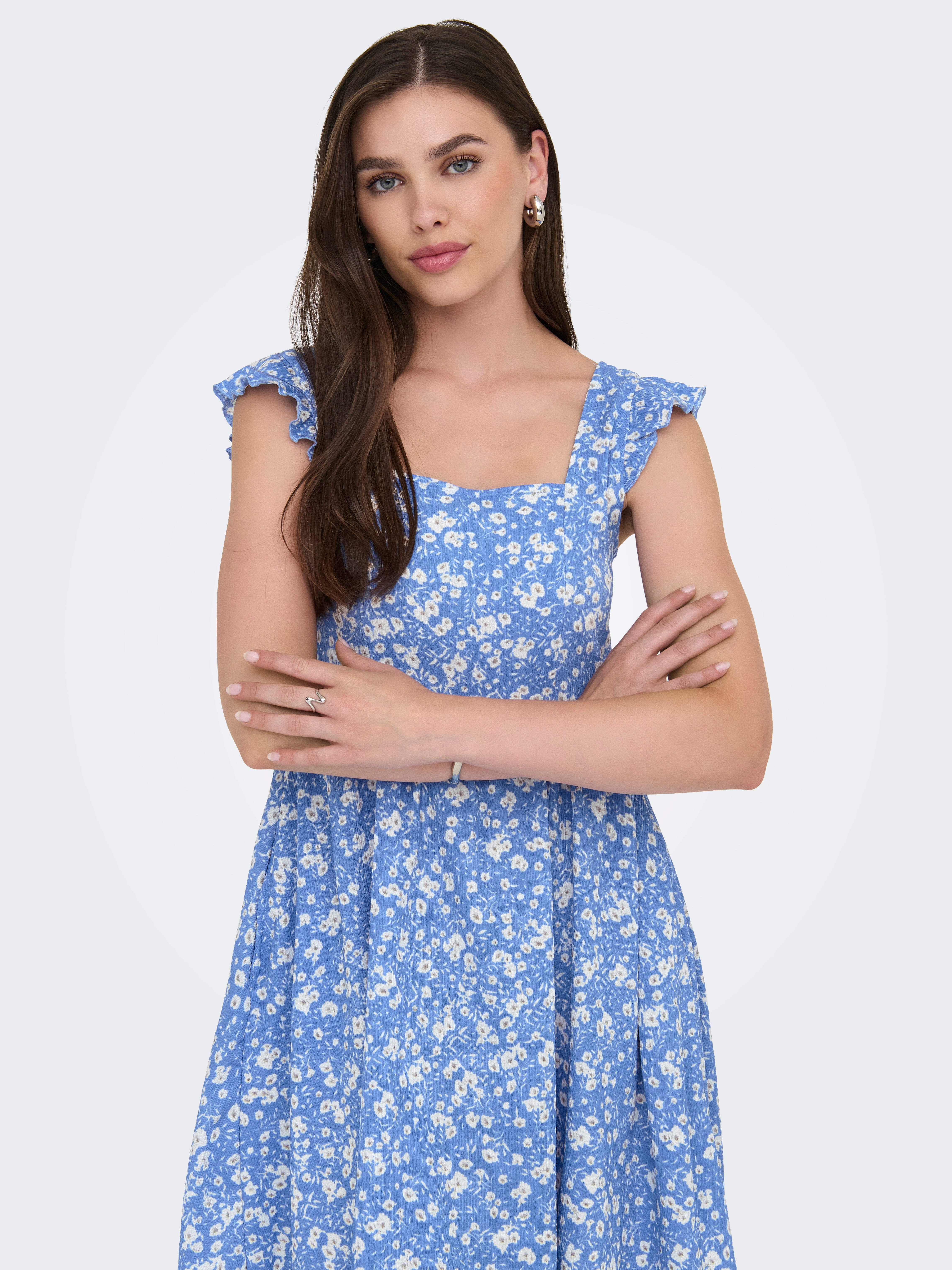 ONLSERINA Short dress | Light Blue | ONLY®