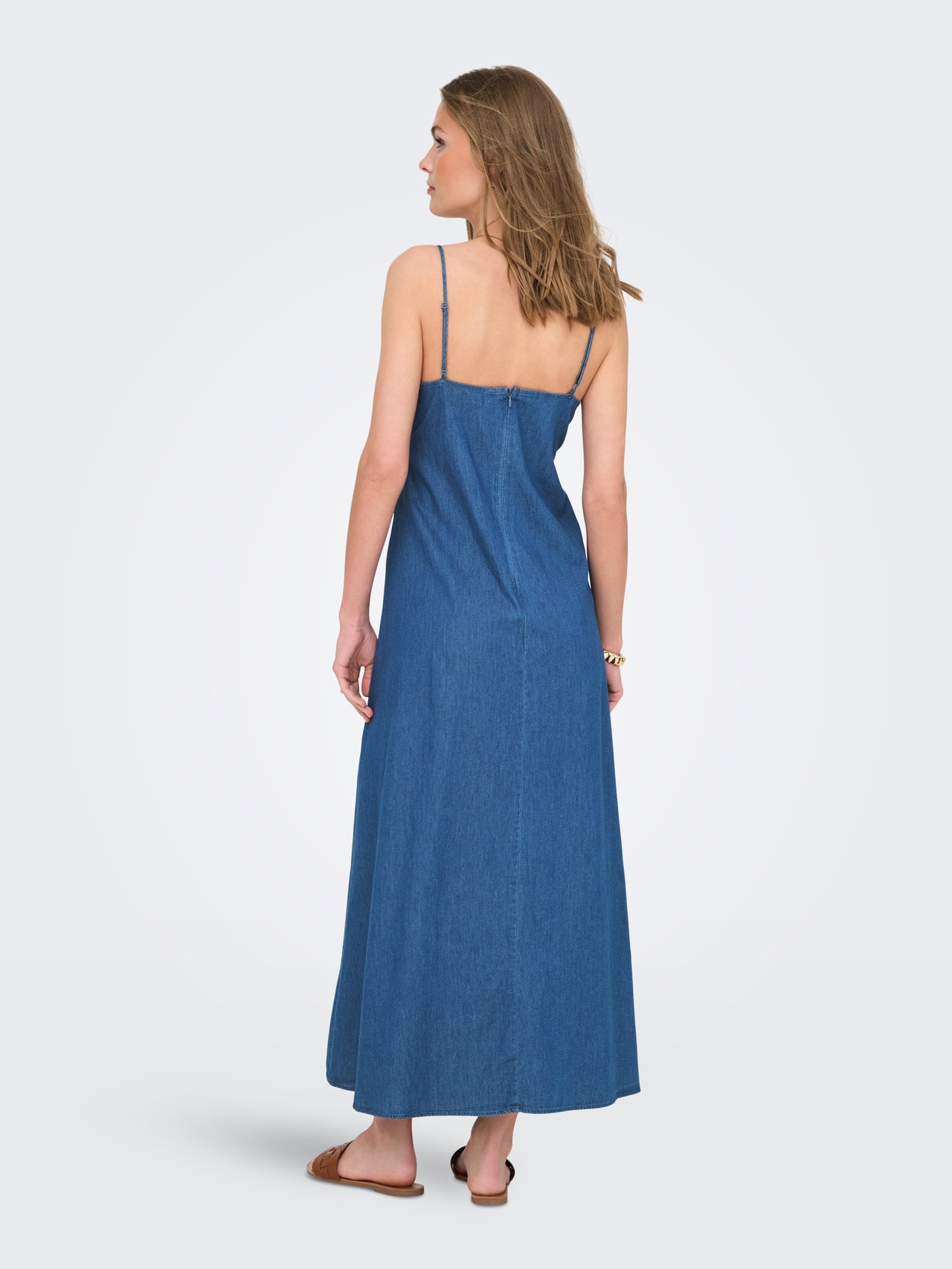 ONLY ONLNOVA Long dress -Medium Blue Denim - 15358781