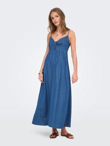 ONLY ONLNOVA Long dress -Medium Blue Denim - 15358781