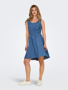 ONLY ONLNOVA Robe courte -Medium Blue Denim - 15358785