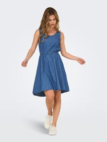 ONLY ONLNOVA Robe courte -Medium Blue Denim - 15358785