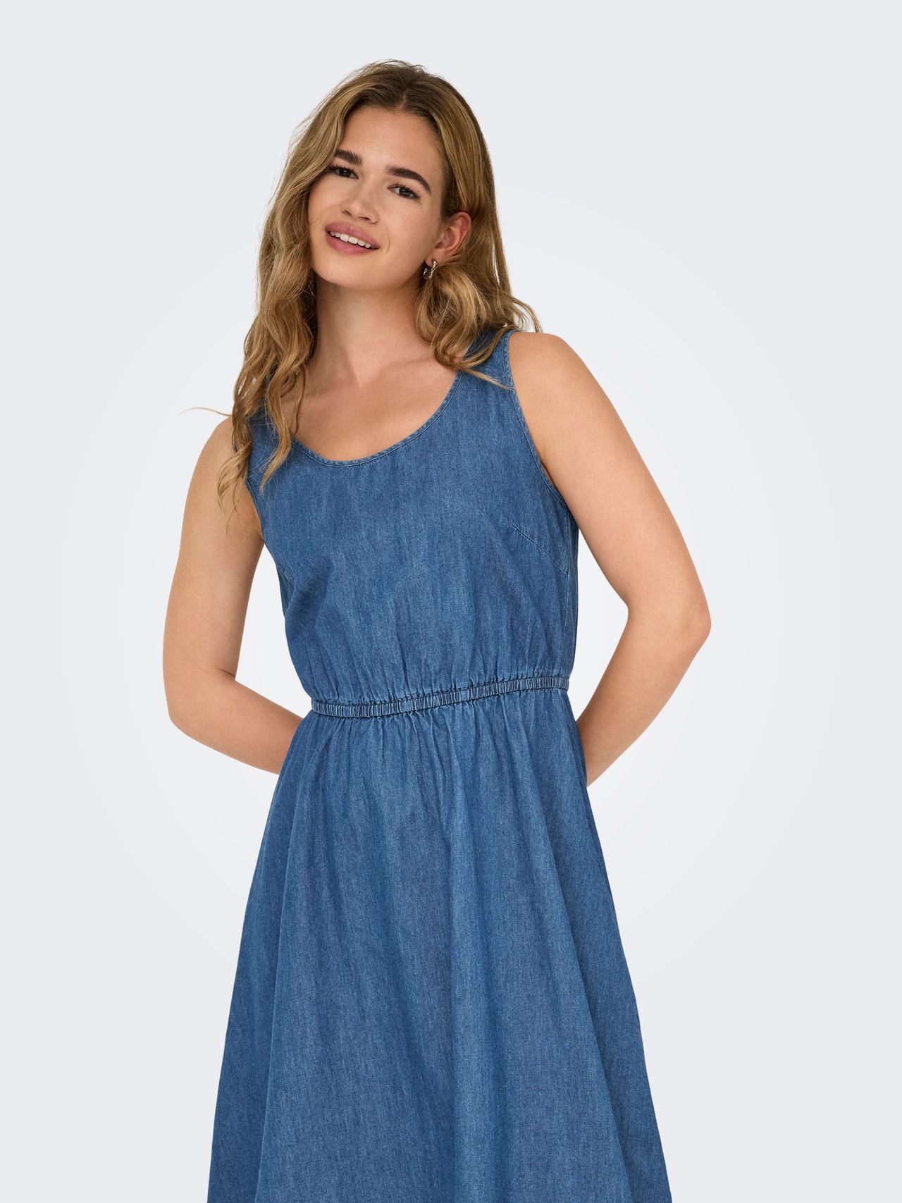 ONLY ONLNOVA Robe courte -Medium Blue Denim - 15358785