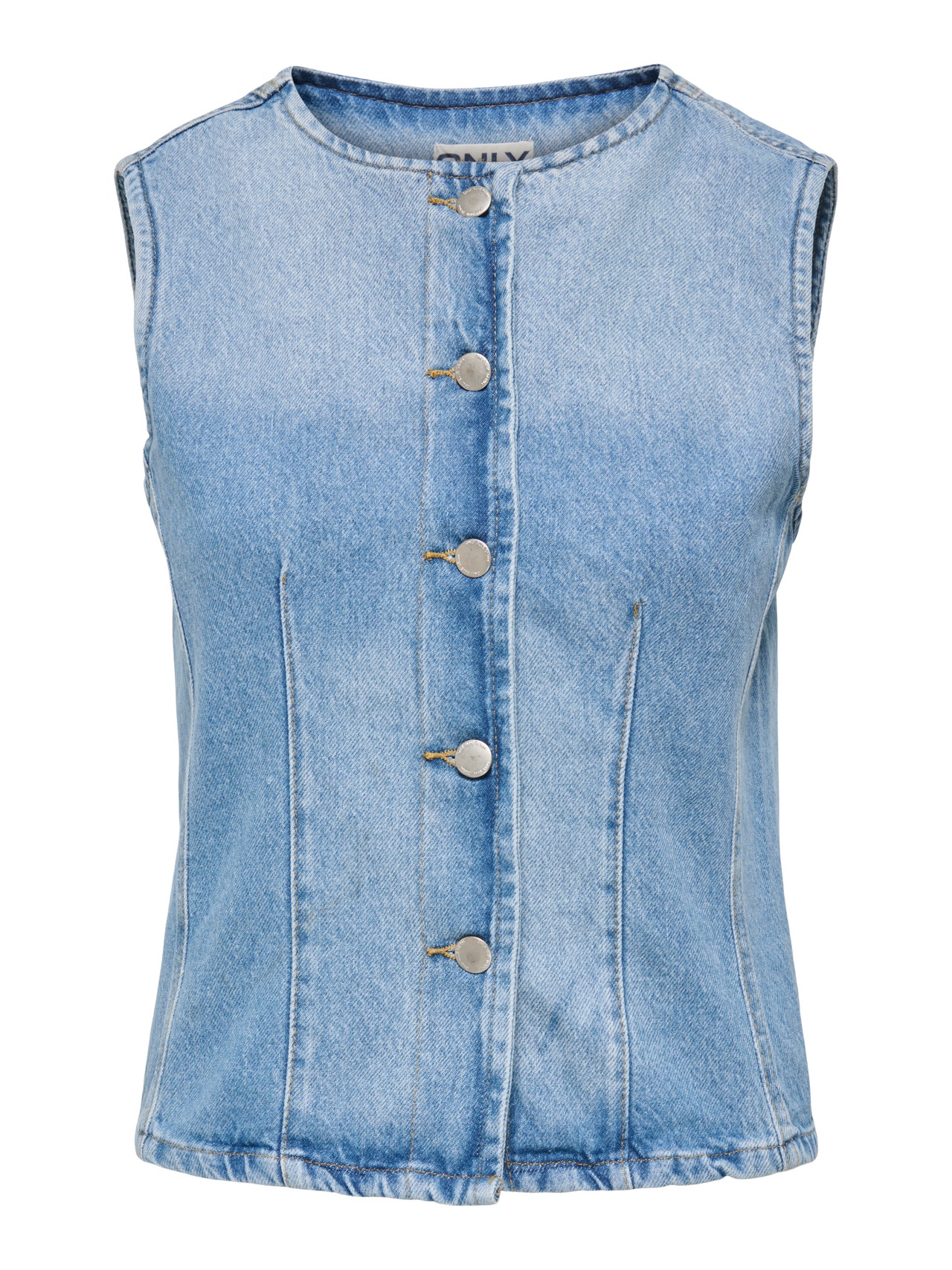 ONLY ONLAYA Midjekåpe -Light Blue Denim - 15359066