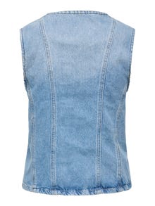 ONLY ONLAYA Midjekåpe -Light Blue Denim - 15359066