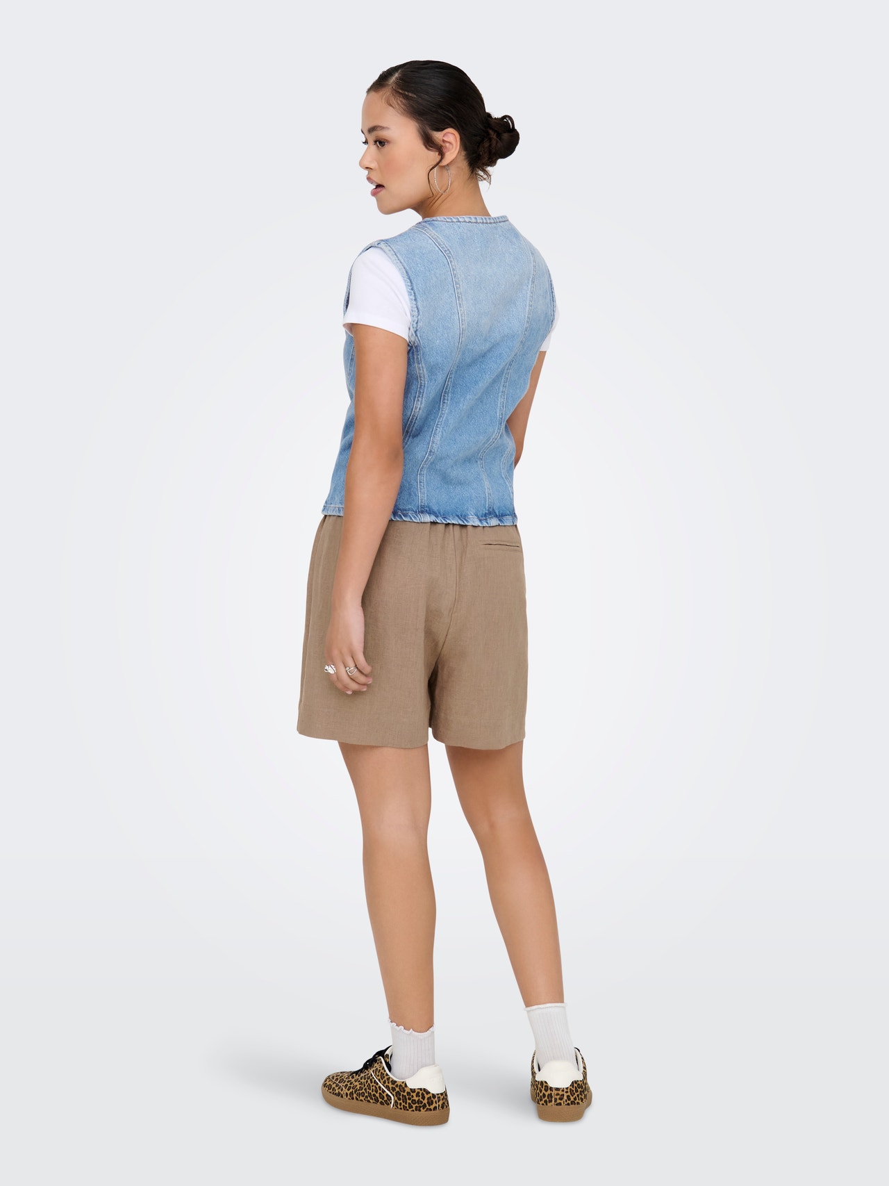 ONLY ONLAYA Midjekåpe -Light Blue Denim - 15359066