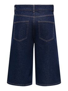 ONLY ONLCLAIR Baggy Fit shorts -Dark Blue Denim - 15359071