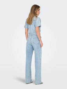 ONLY ONLPAULA Denimskjorte -Light Blue Denim - 15359080