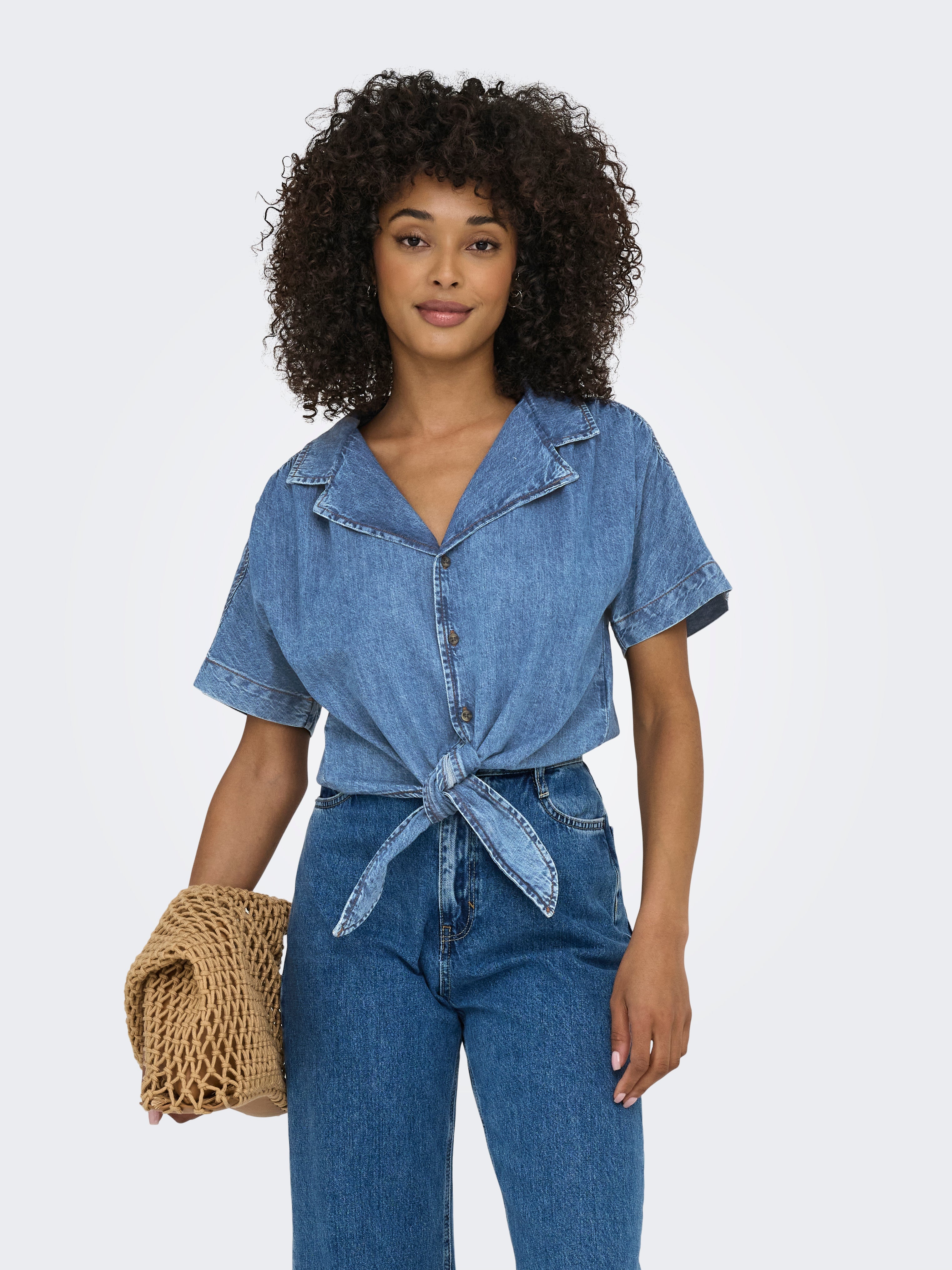 Onlpaula Jeanshemd
