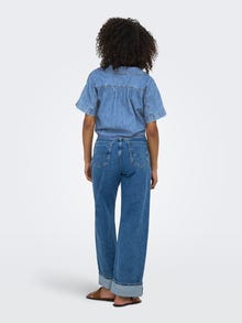 ONLY ONLPAULA Jeanshemd -Medium Blue Denim - 15359080