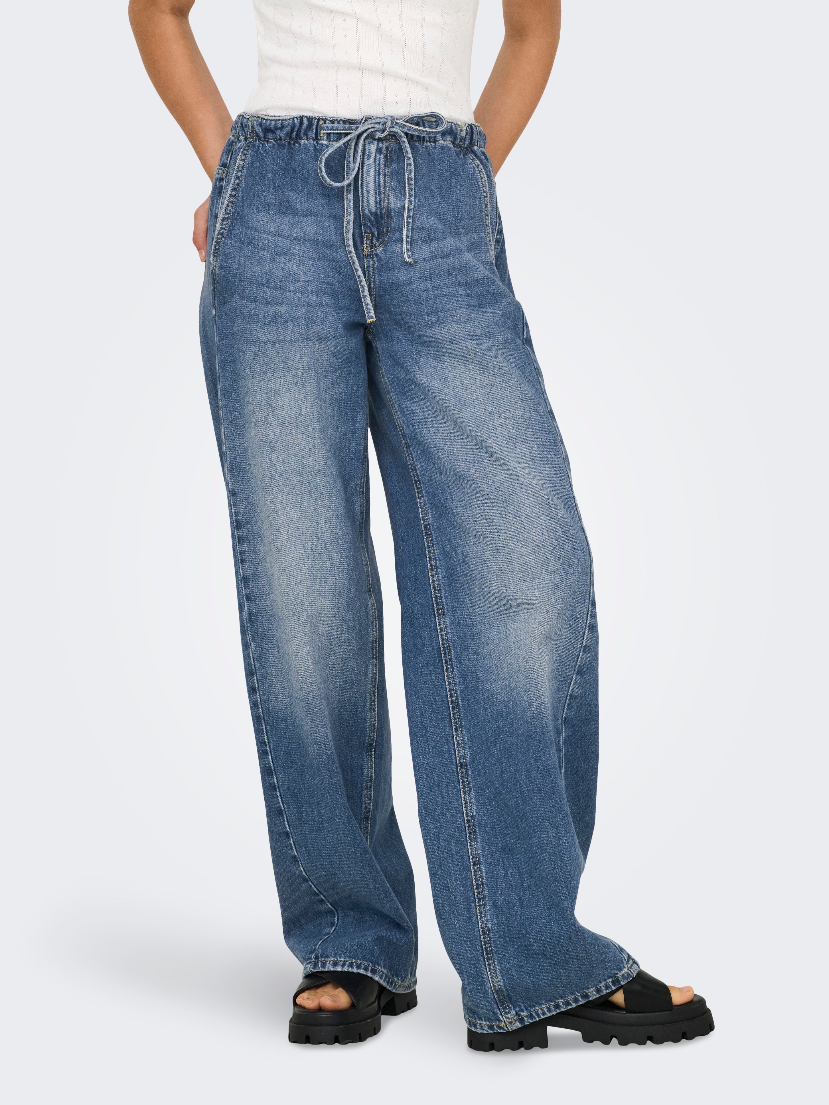 Onlpennie Weiter Beinschnitt Jeans