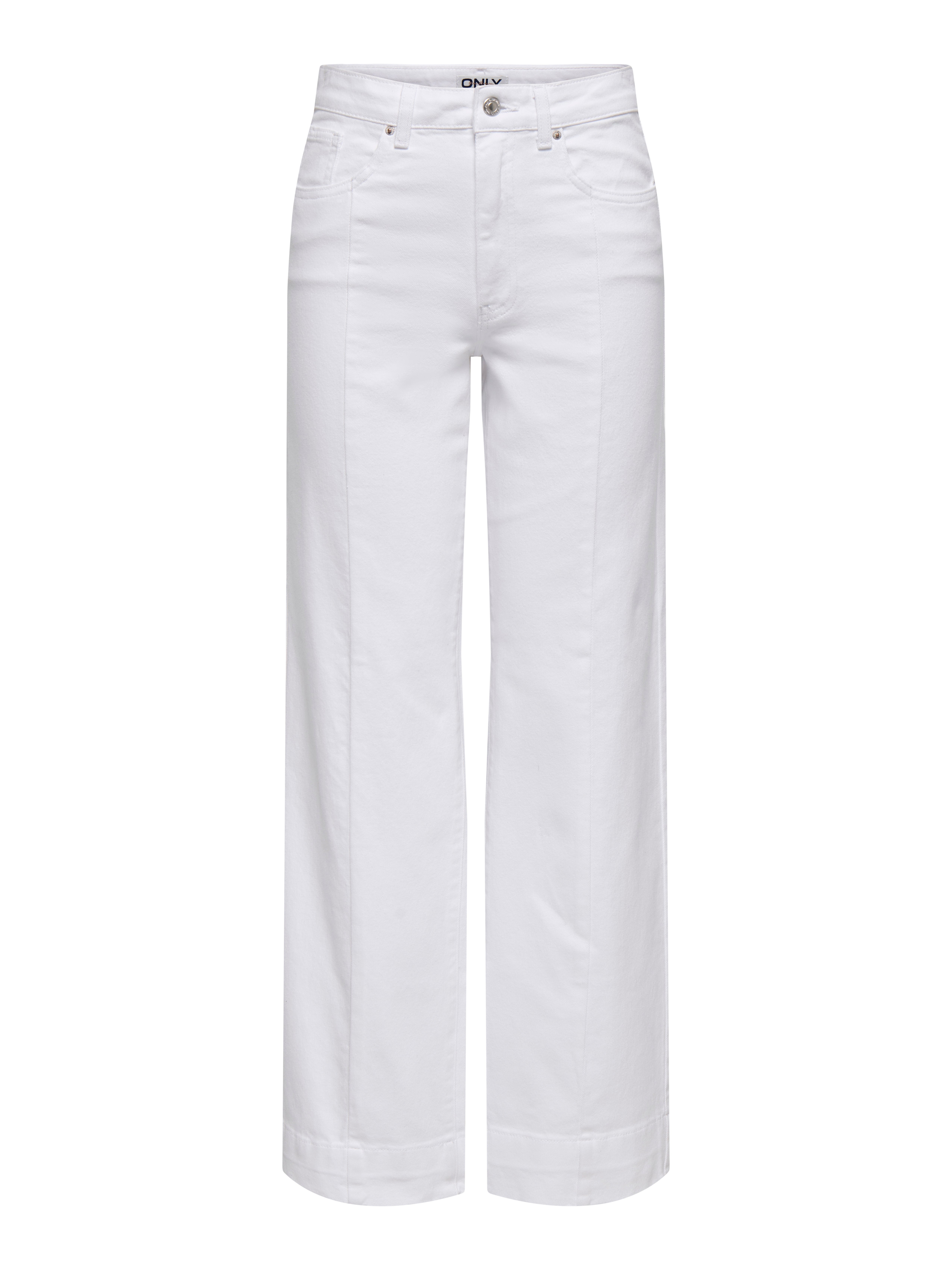 Thumbnail - Onljuicy Hohe Taille Weiter Beinschnitt Jeans