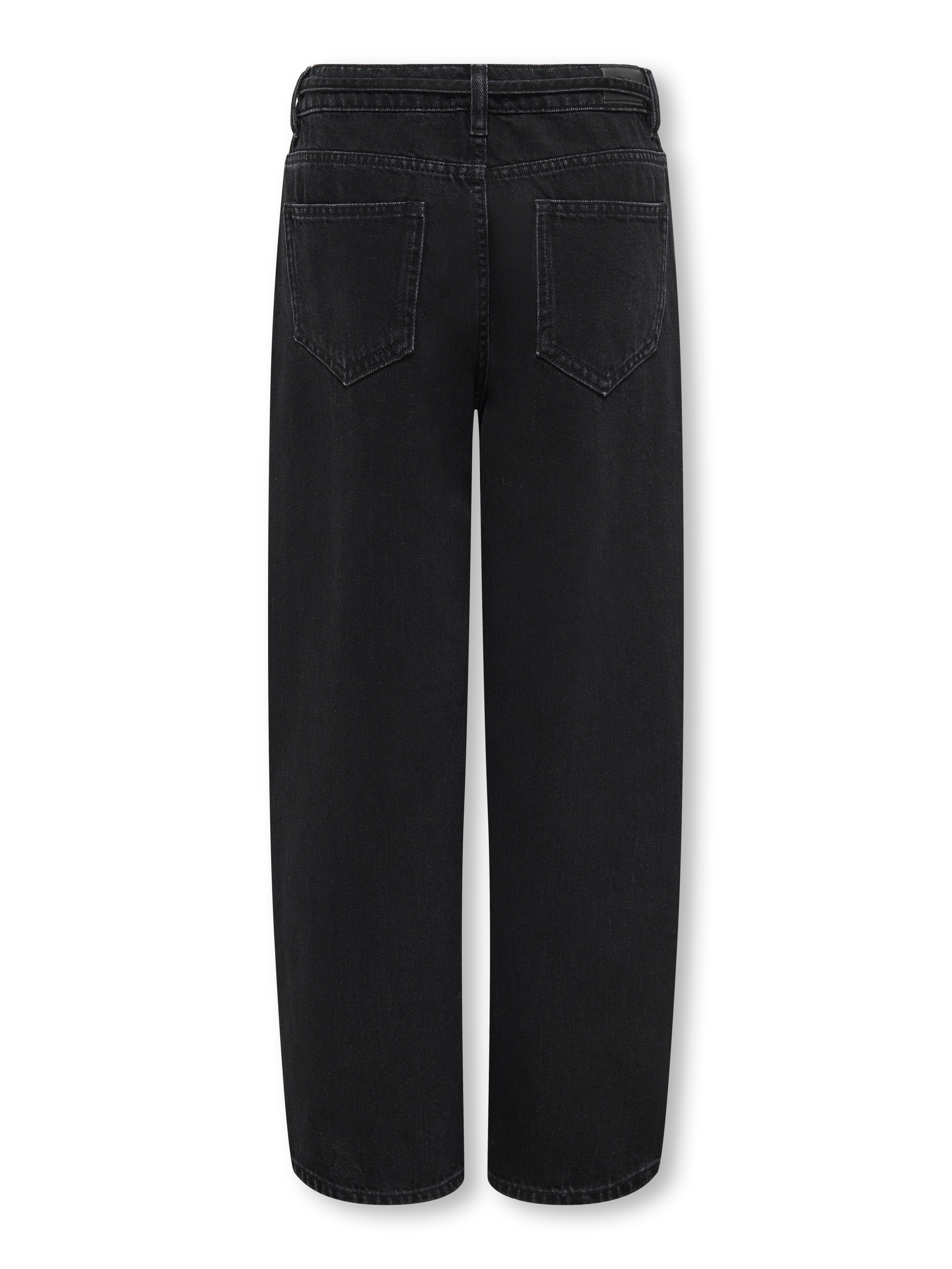 Thumbnail - Koggianna Mittlere Taille Ballon Schnitt Knöchellang Jeans