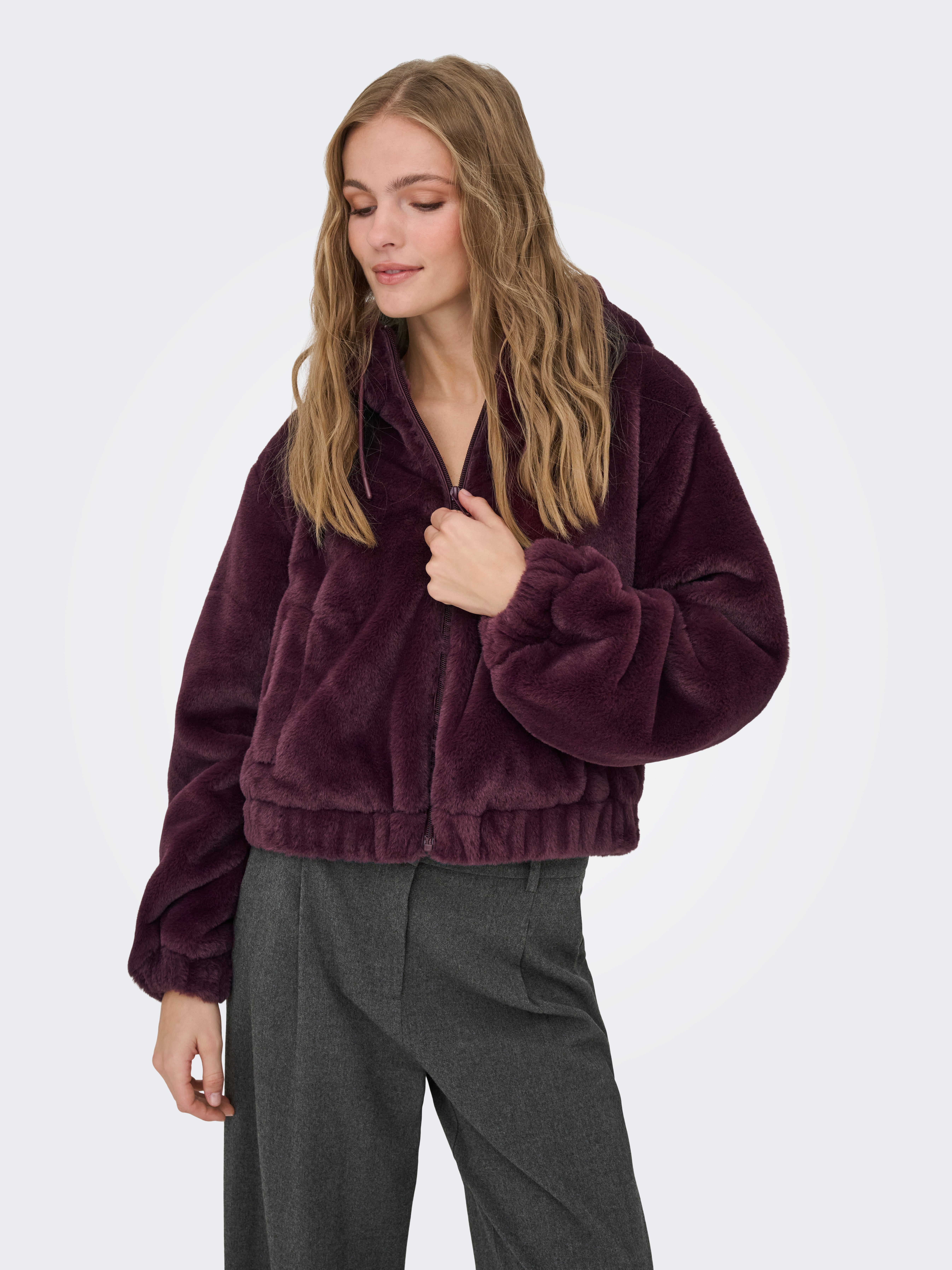 Jdyola Kunstpelzjacke