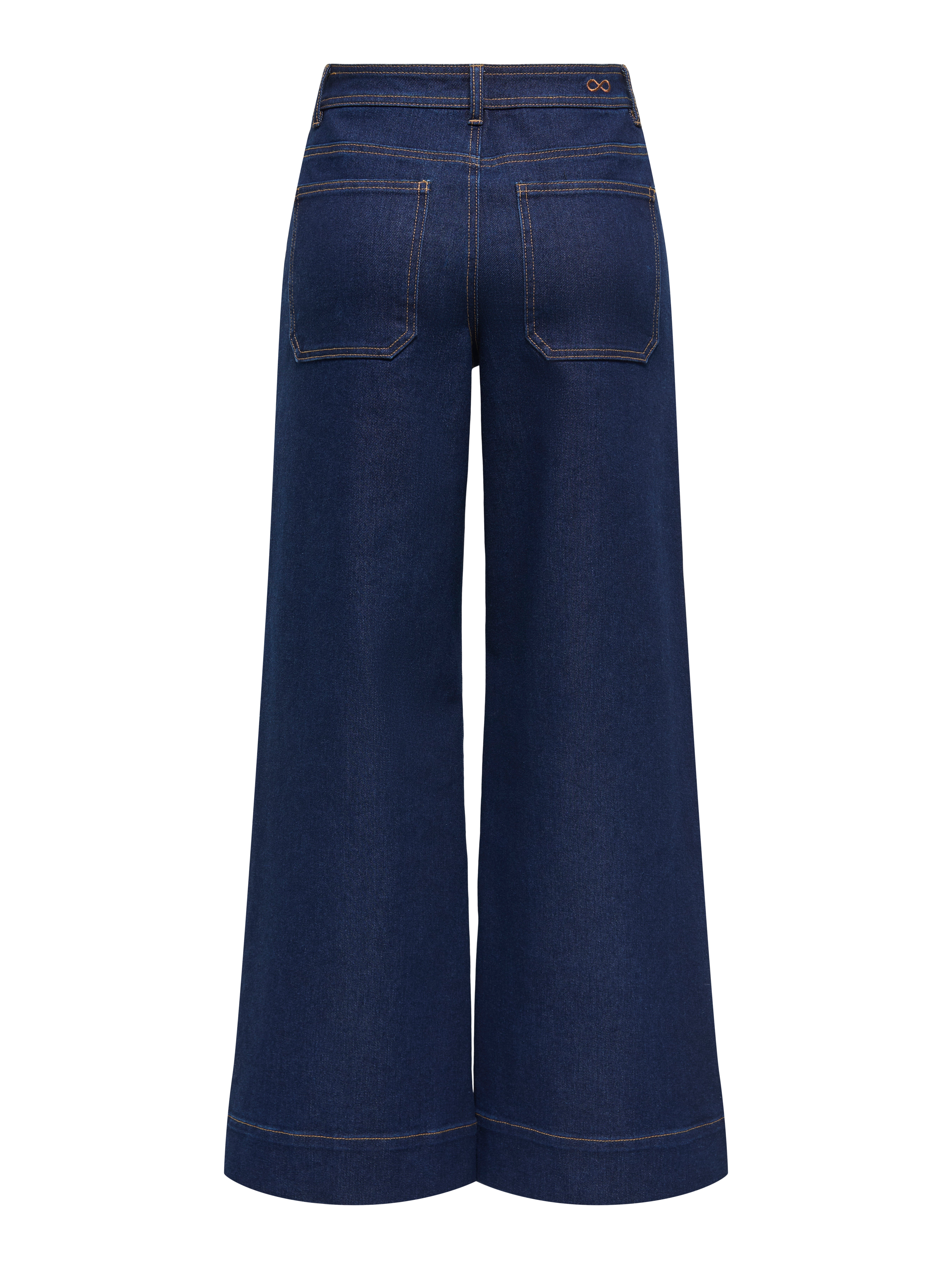 Thumbnail - Jdyvannii Hohe Taille Weiter Beinschnitt Jeans