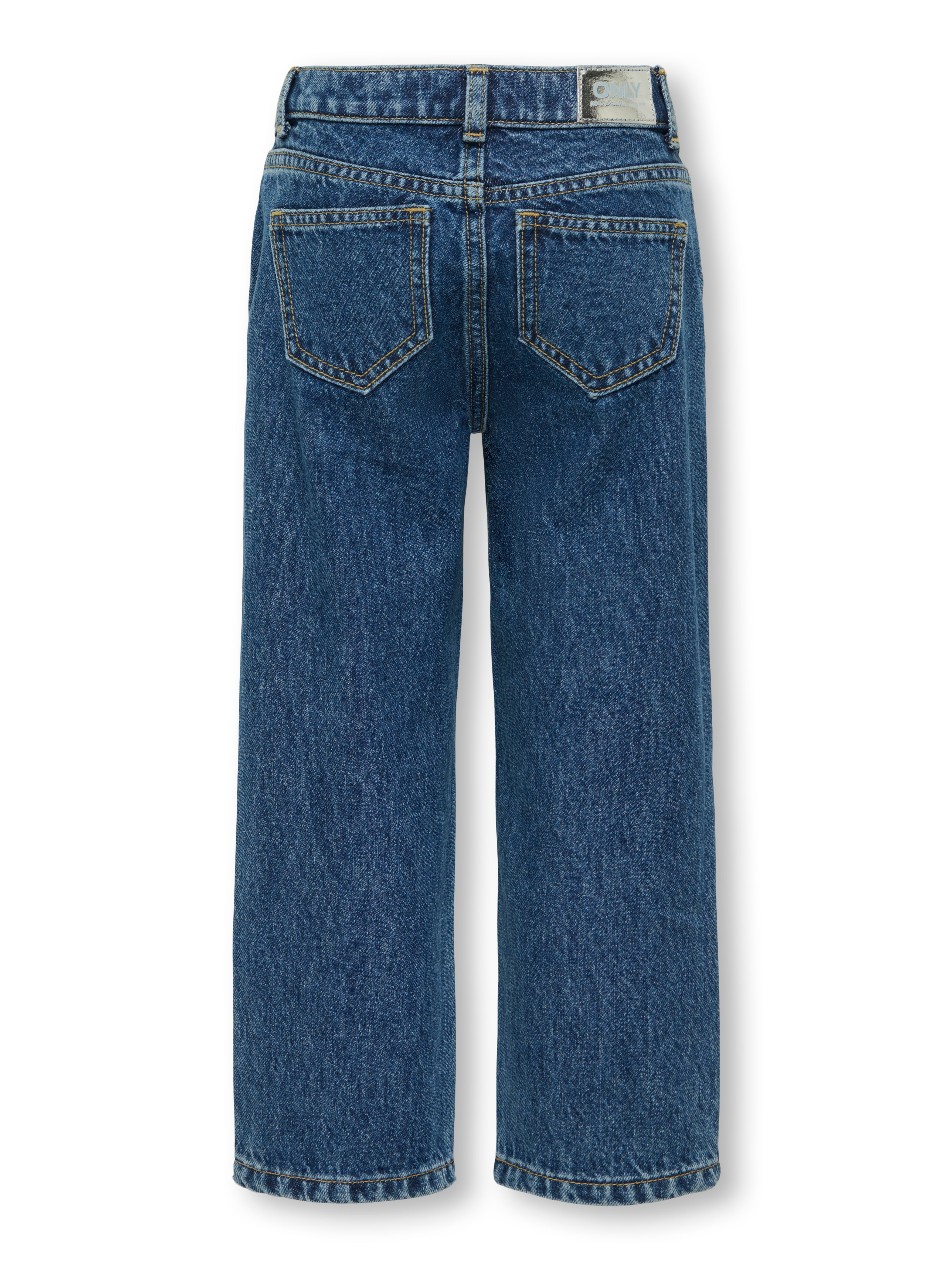 Thumbnail - Kmgcarly Gerade Geschnitten Jeans