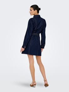 ONLY ONLKETTY Robe midi -Dark Blue Denim - 15360336
