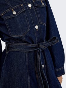ONLY ONLKETTY Robe midi -Dark Blue Denim - 15360336