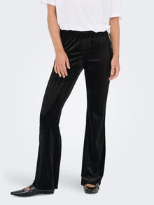 ONLY ONLSMOOTH Krój flared -Black - 15360666