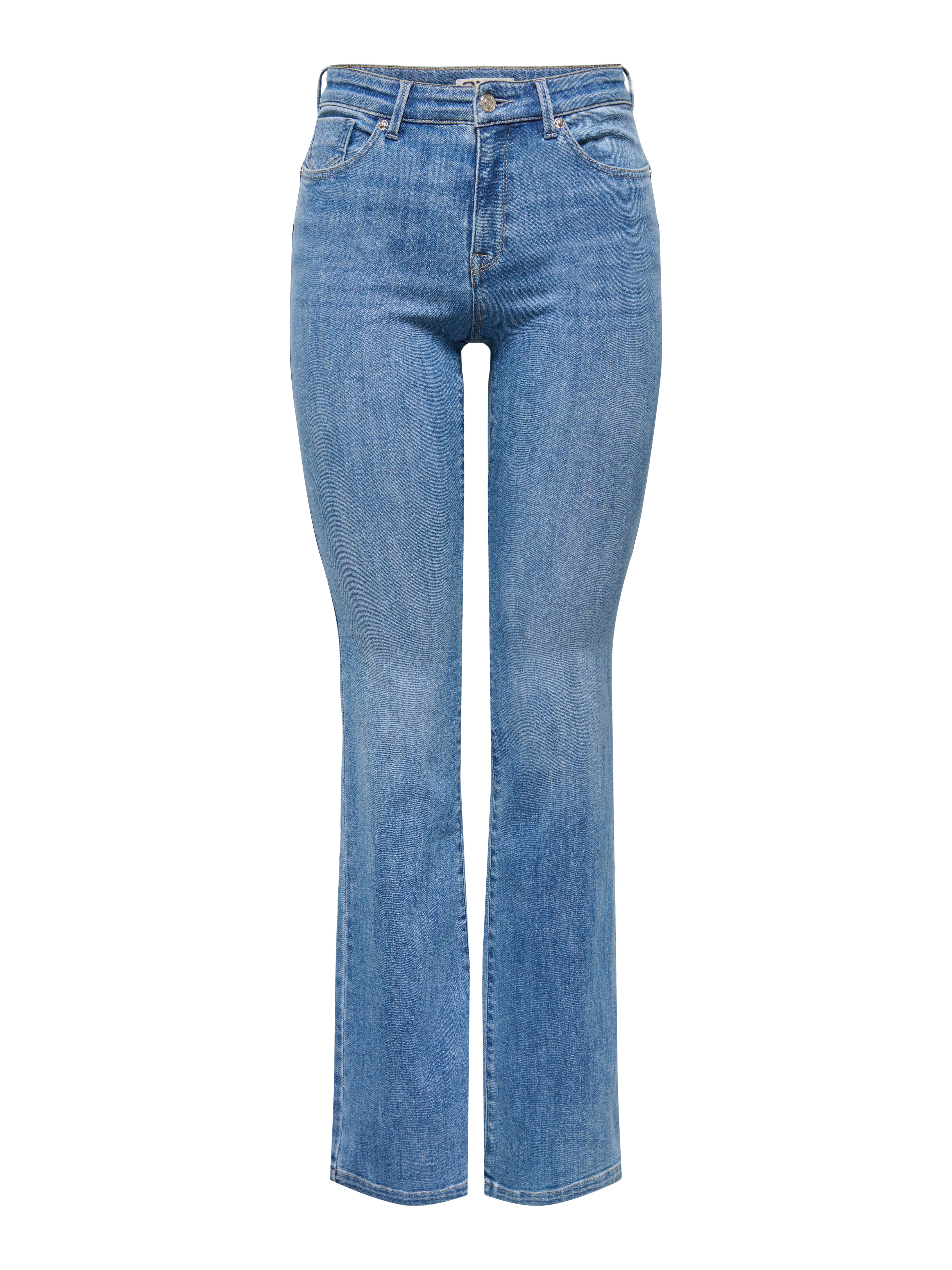 Onlpower Mittlere Taille Flared Jeans