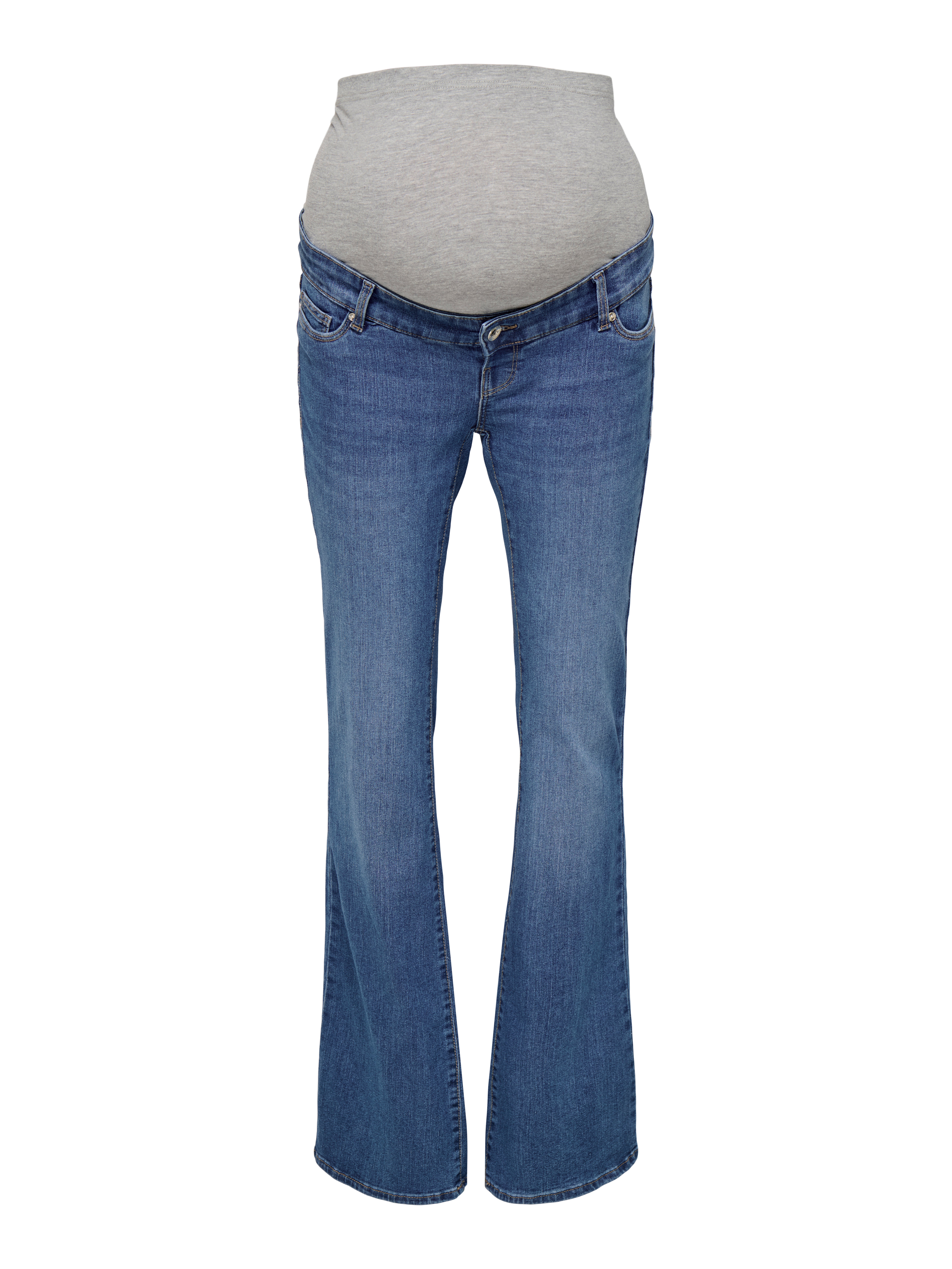 Thumbnail - Olmann Mittlere Taille Flared Jeans