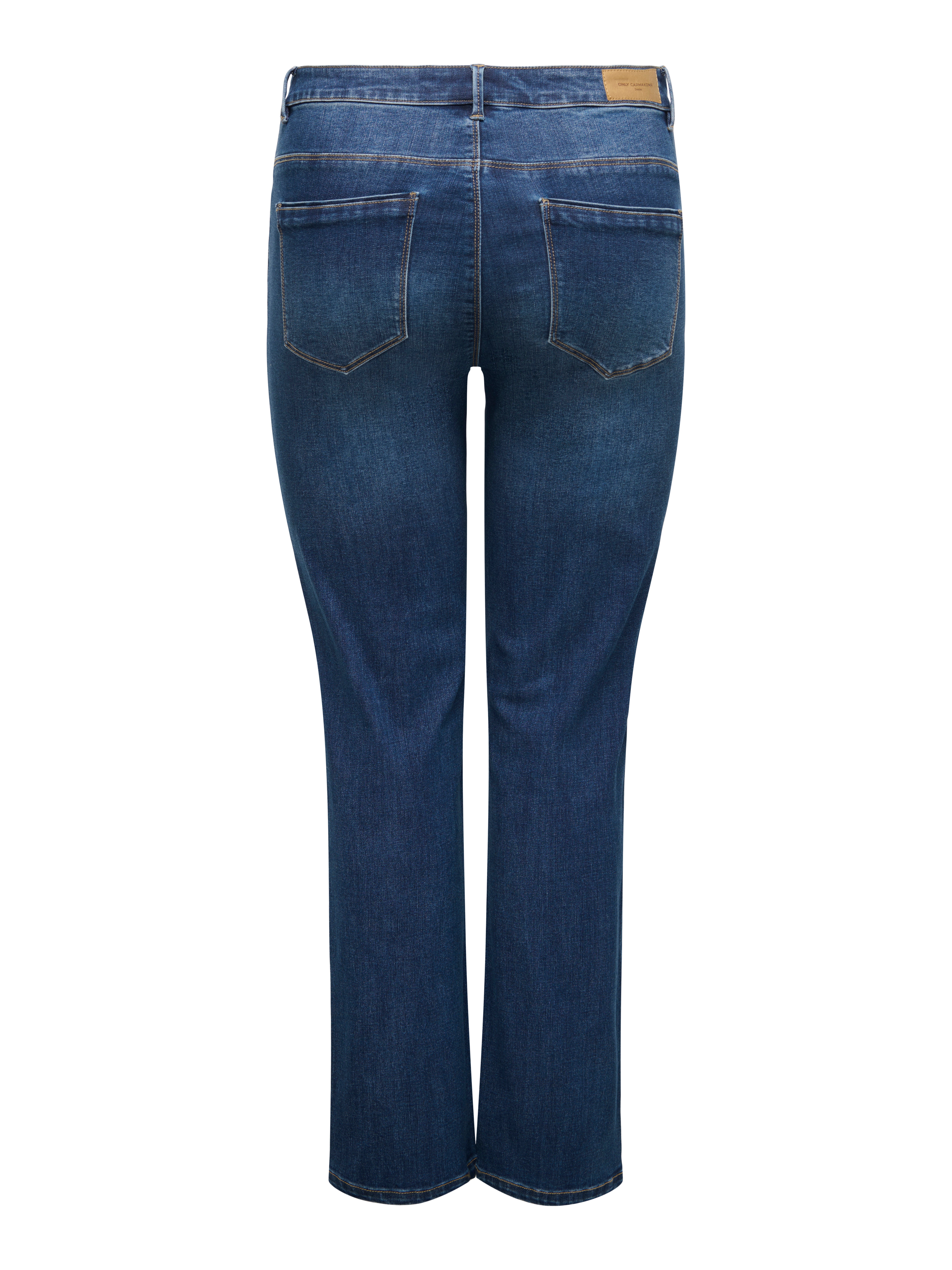 Thumbnail - Carsally Mittlere Taille Slim Fit Jeans