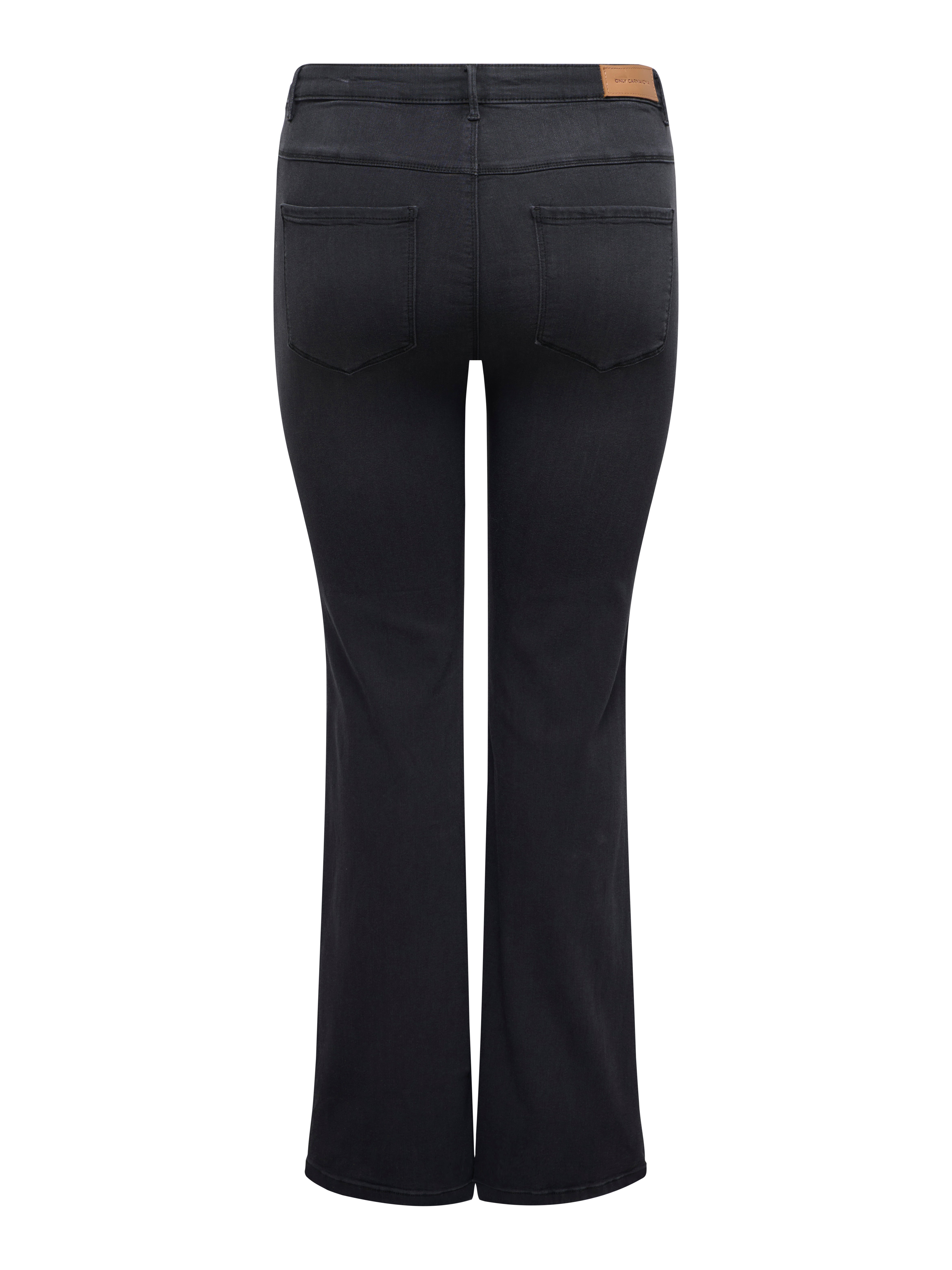 Thumbnail - Carhella Hohe Taille Flared Jeans